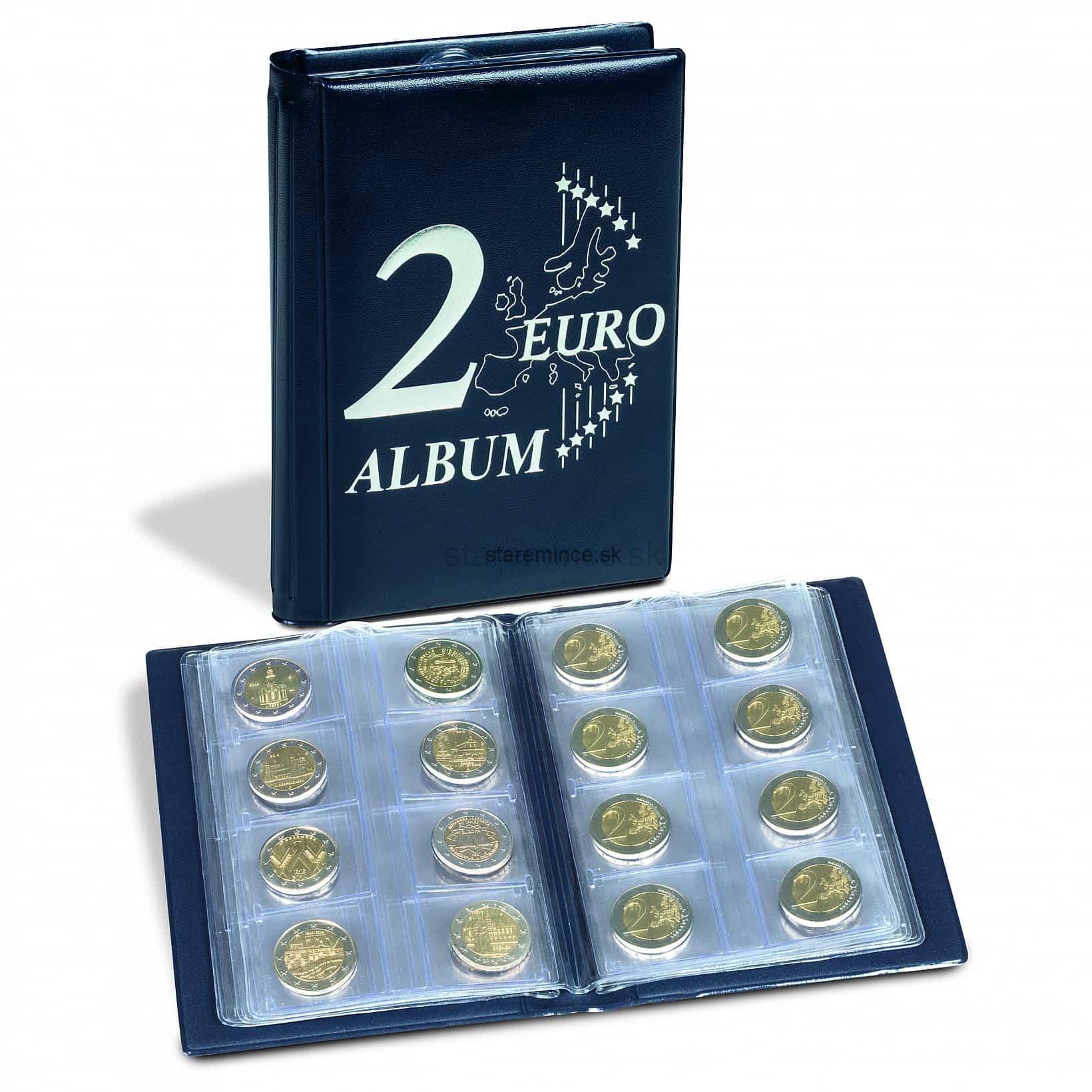 ROUTE Euro vreckový album  na 2 eurove mince 48ks