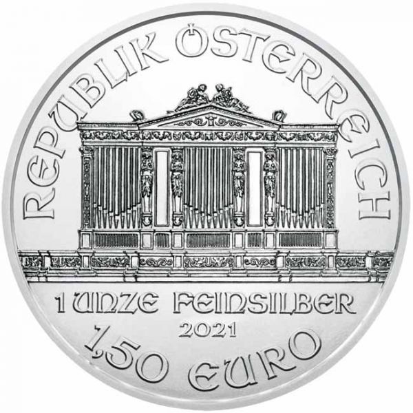 Austria Philharmonic 1 Ounce Silver 2021