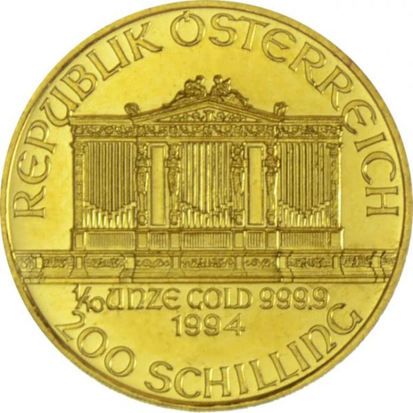 Austria Philharmoniker 1/10  Ounce Gold 