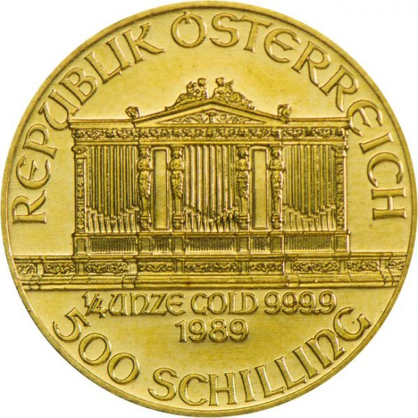 Austria Philharmoniker 1/4  Ounce Gold 