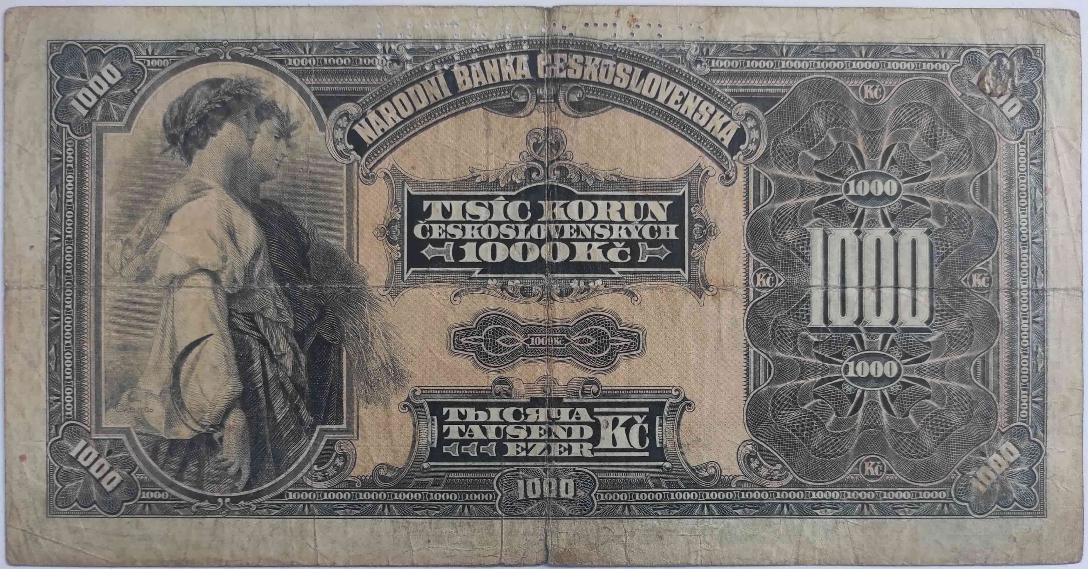 1000 Kč 1932 C
