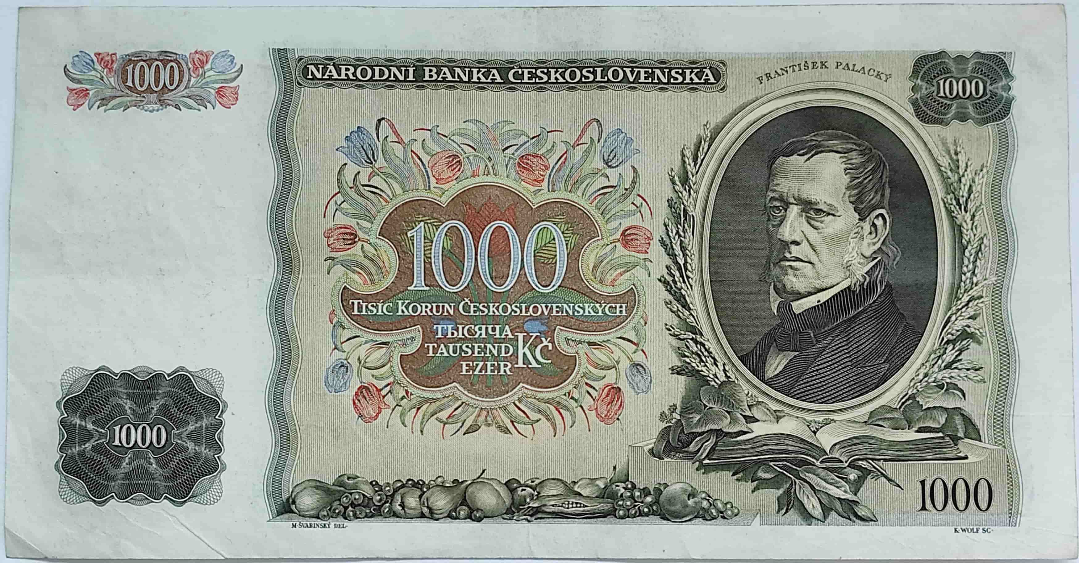 1000 Kč 1934 R