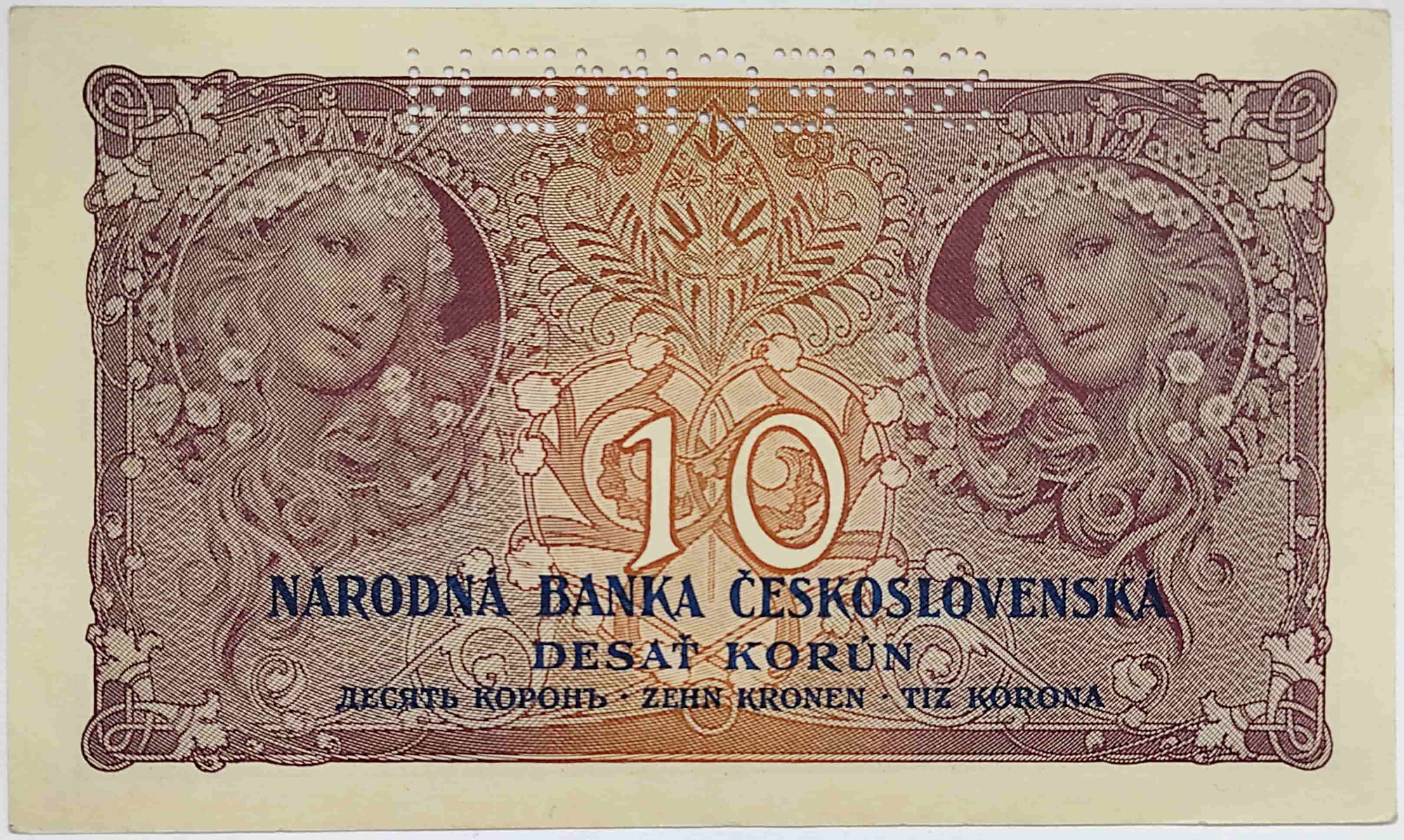 10 Kč 1927 N186