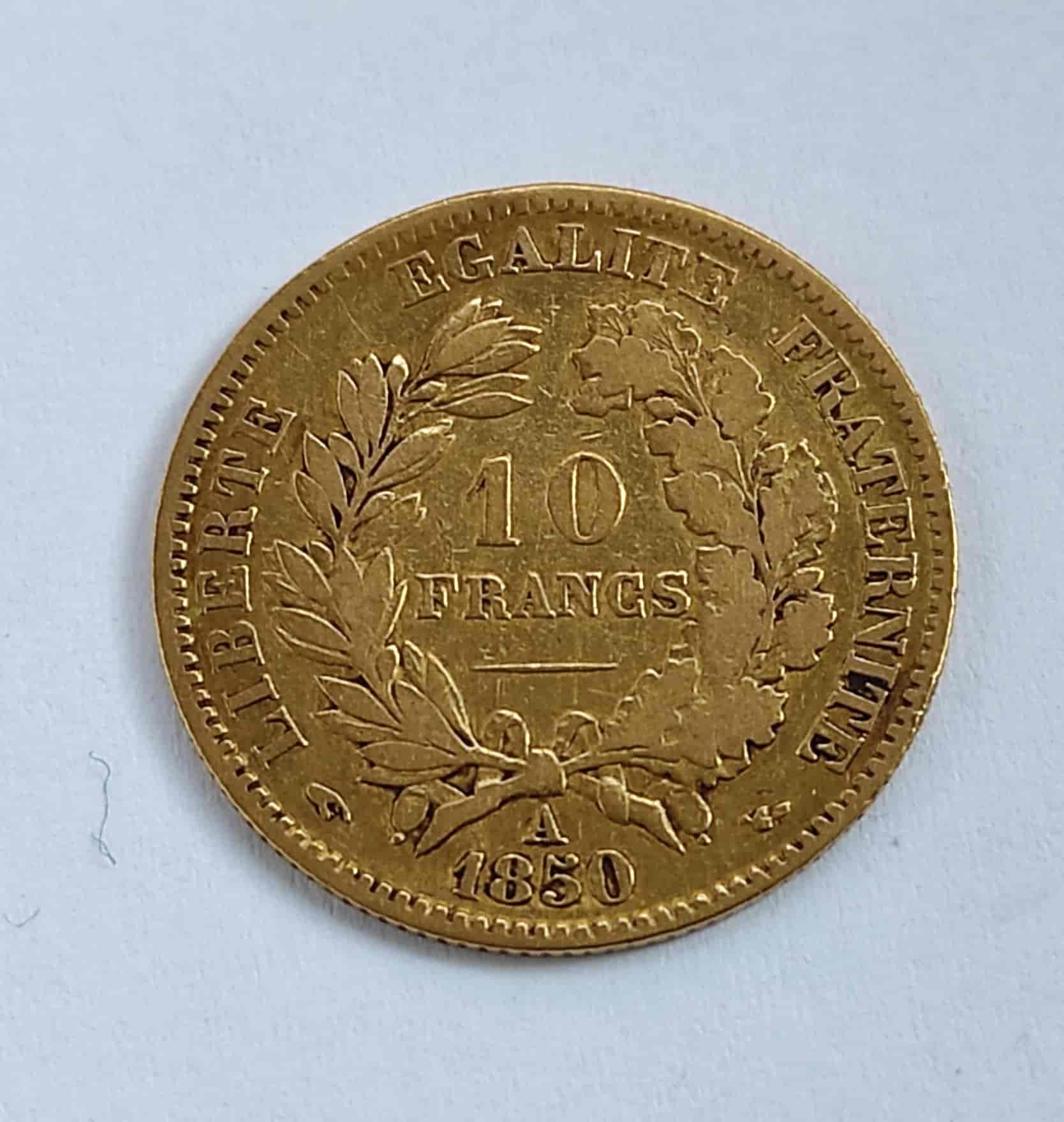 10 Francs  1850 A