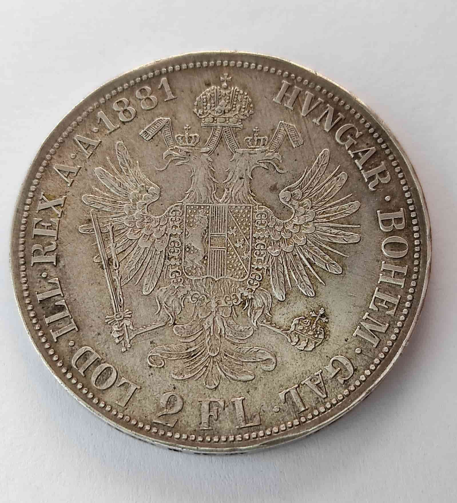 2 zlatník 1881  František  Jozef I.
