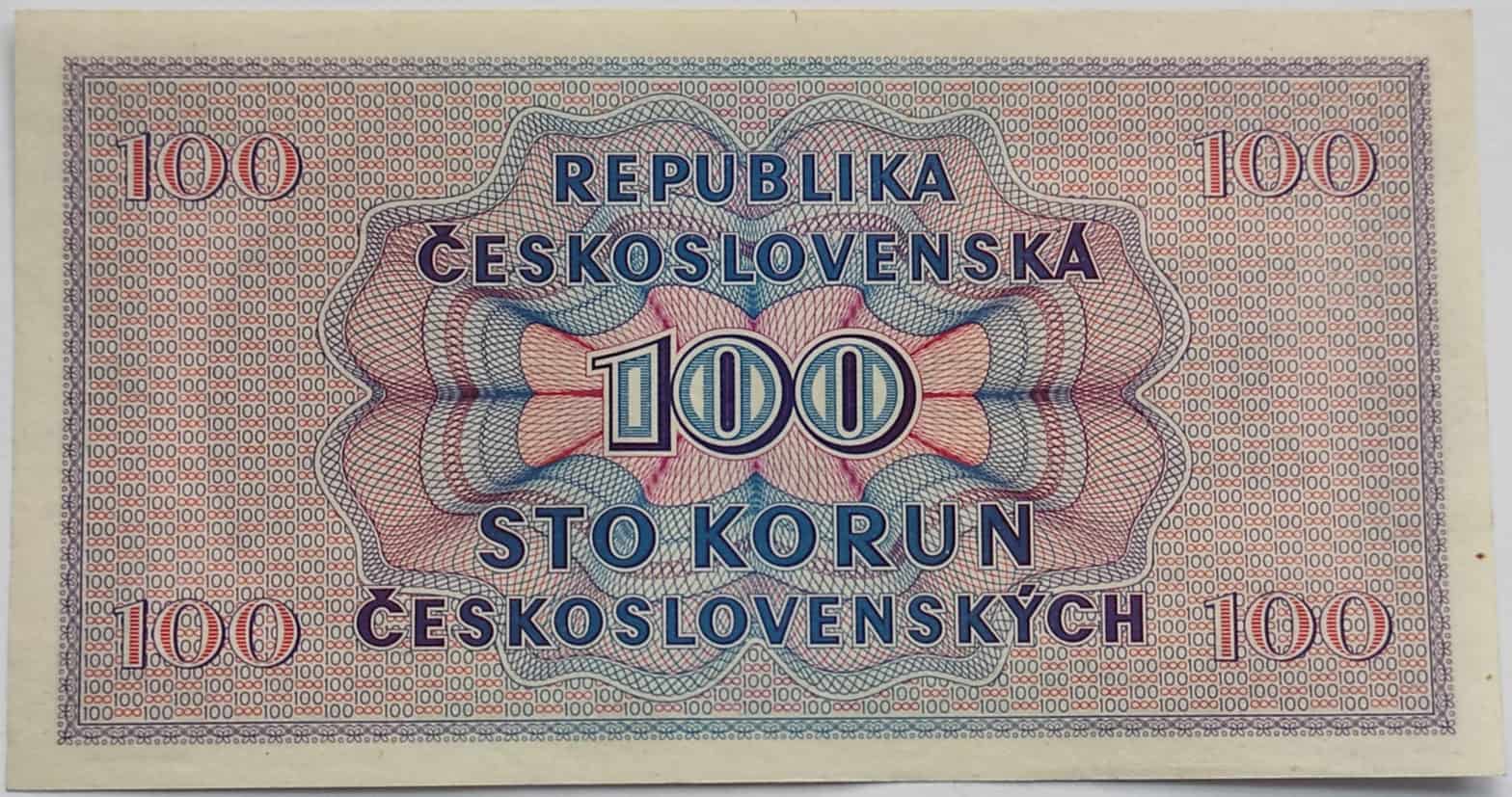 100 Kčs 1945 B01