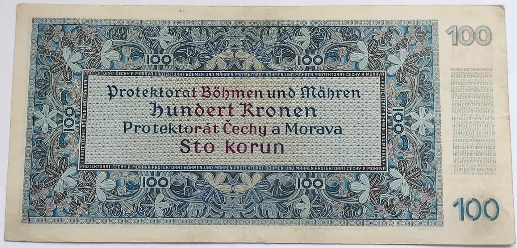 100 korún 1940  11B I.vyd