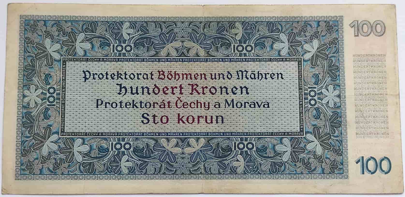 100 korún 1940  12B I.vyd