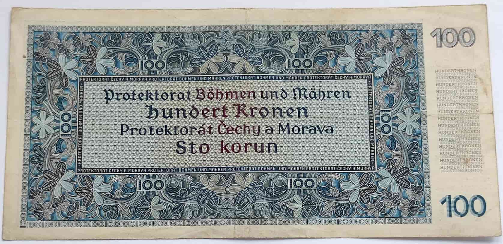 100 korún 1940  35B I.vyd