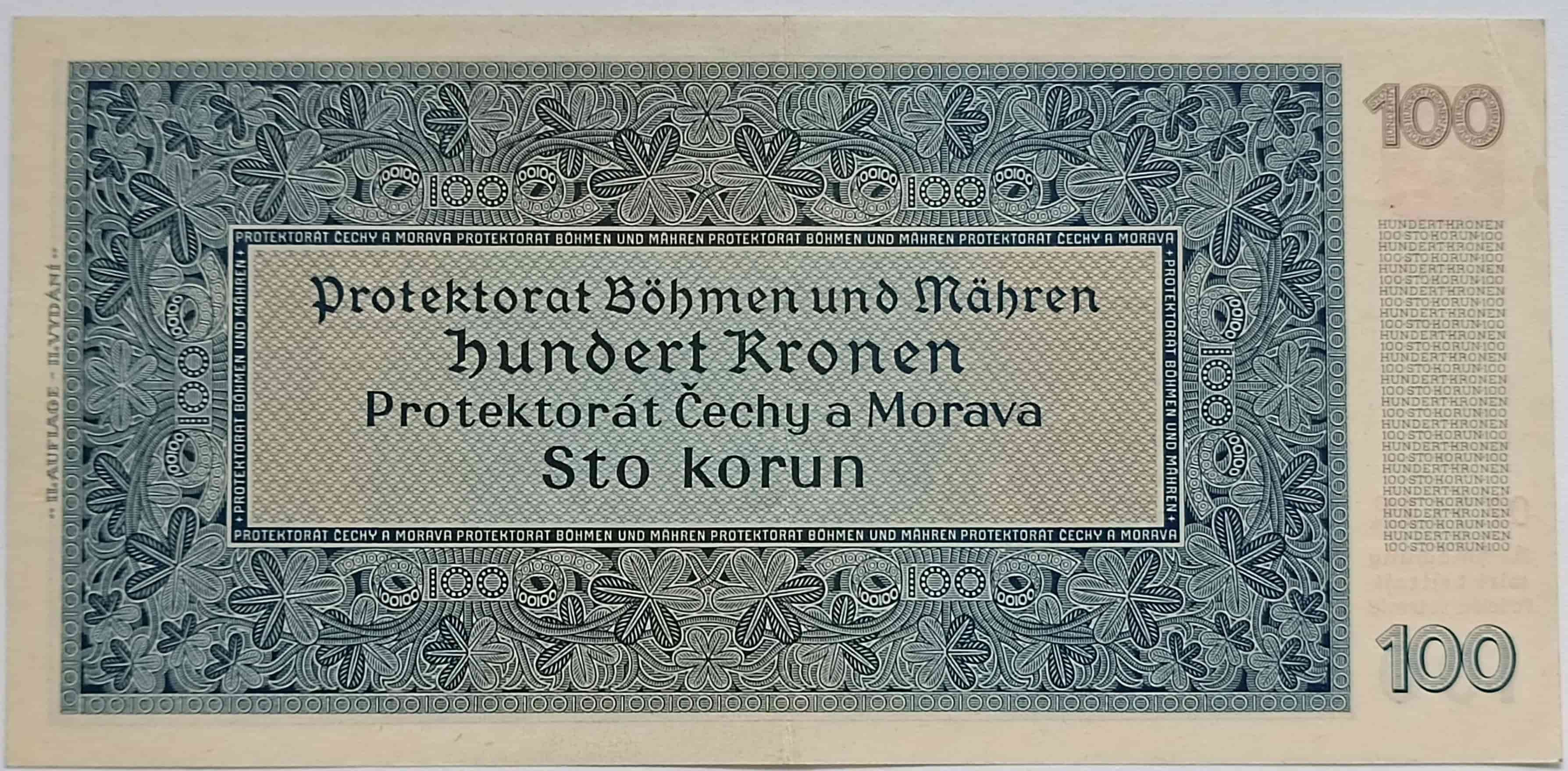100 korún 1940  03B