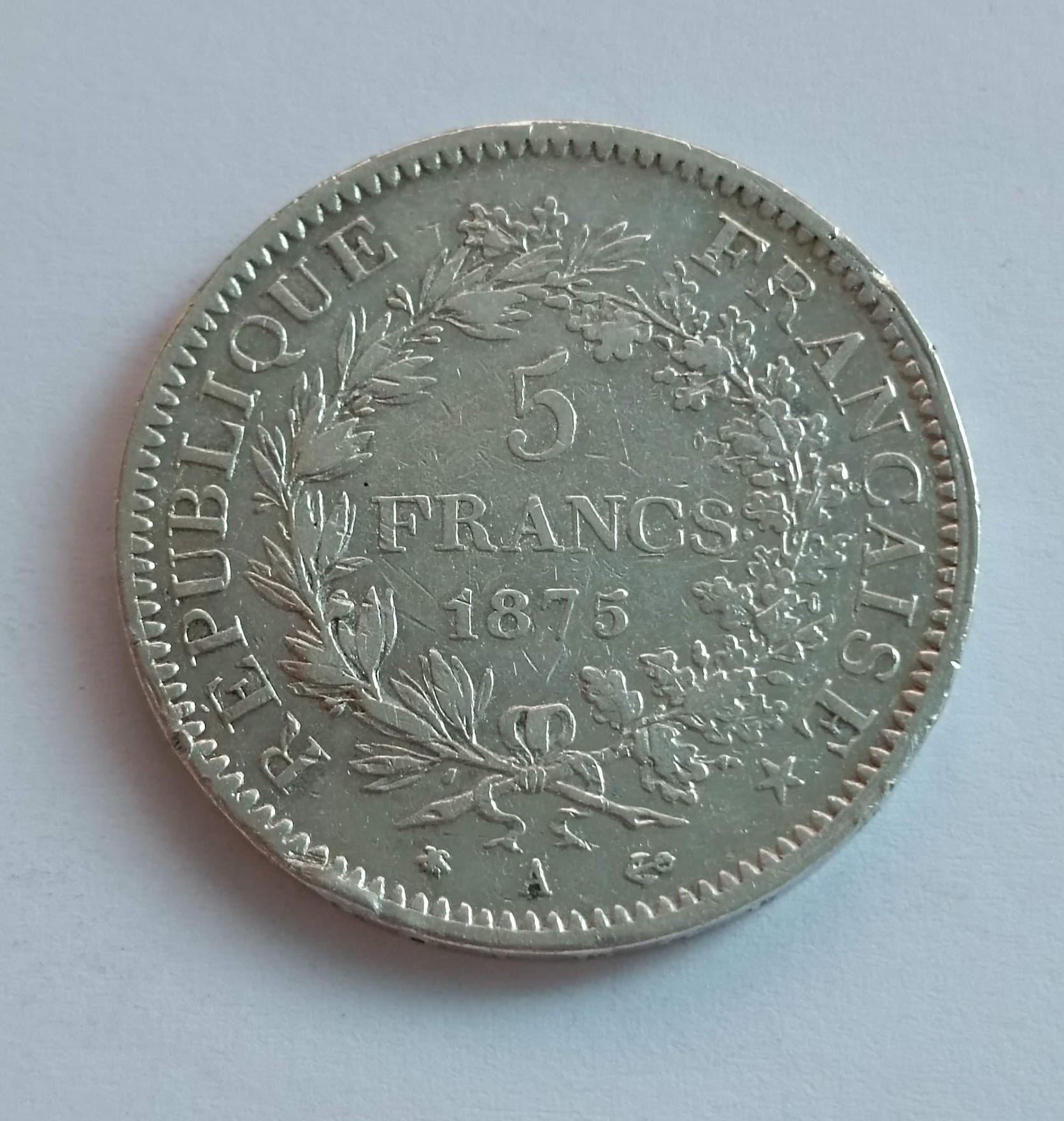 5 Francs  1875