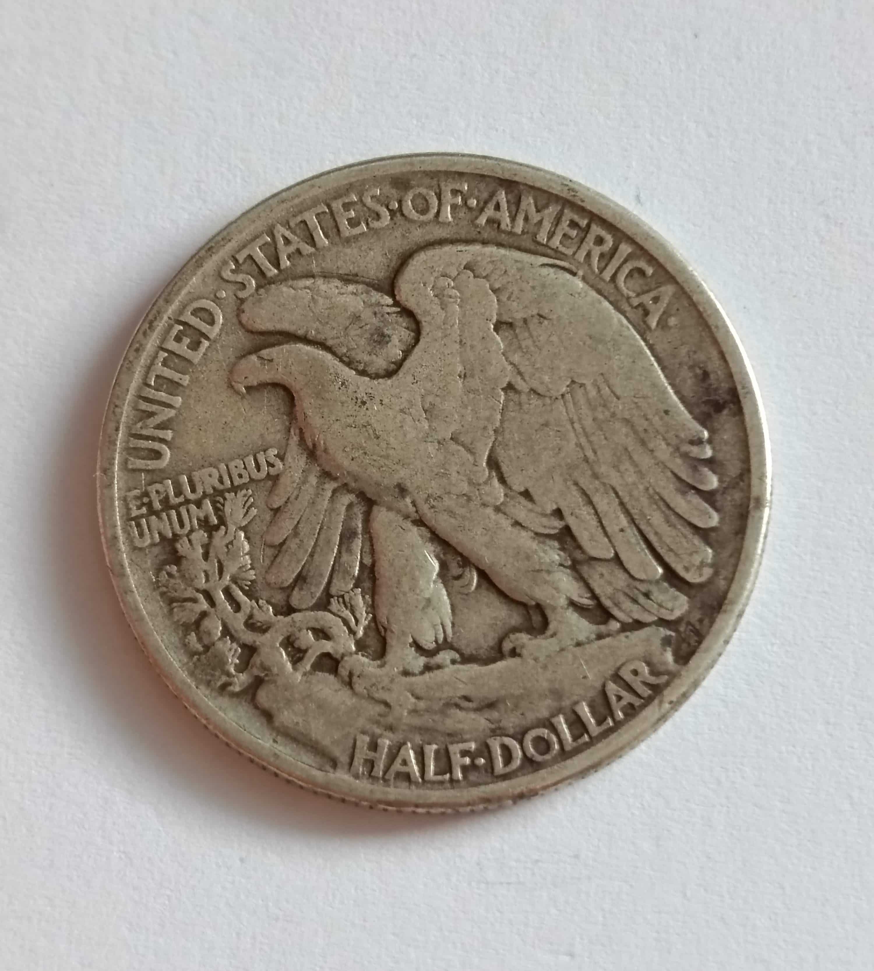 1/2 dollar 1945
