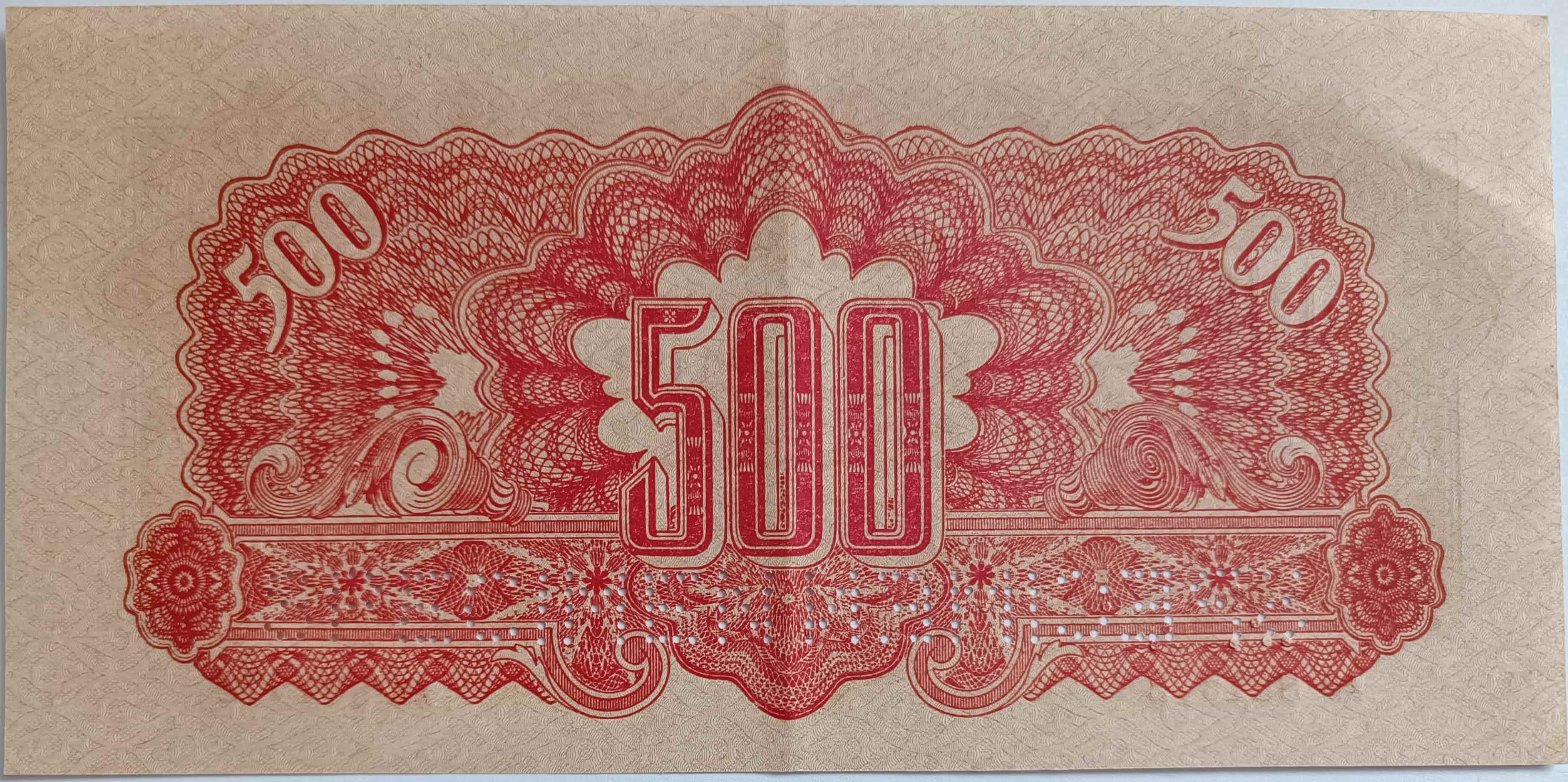500 korún 1944 AB 