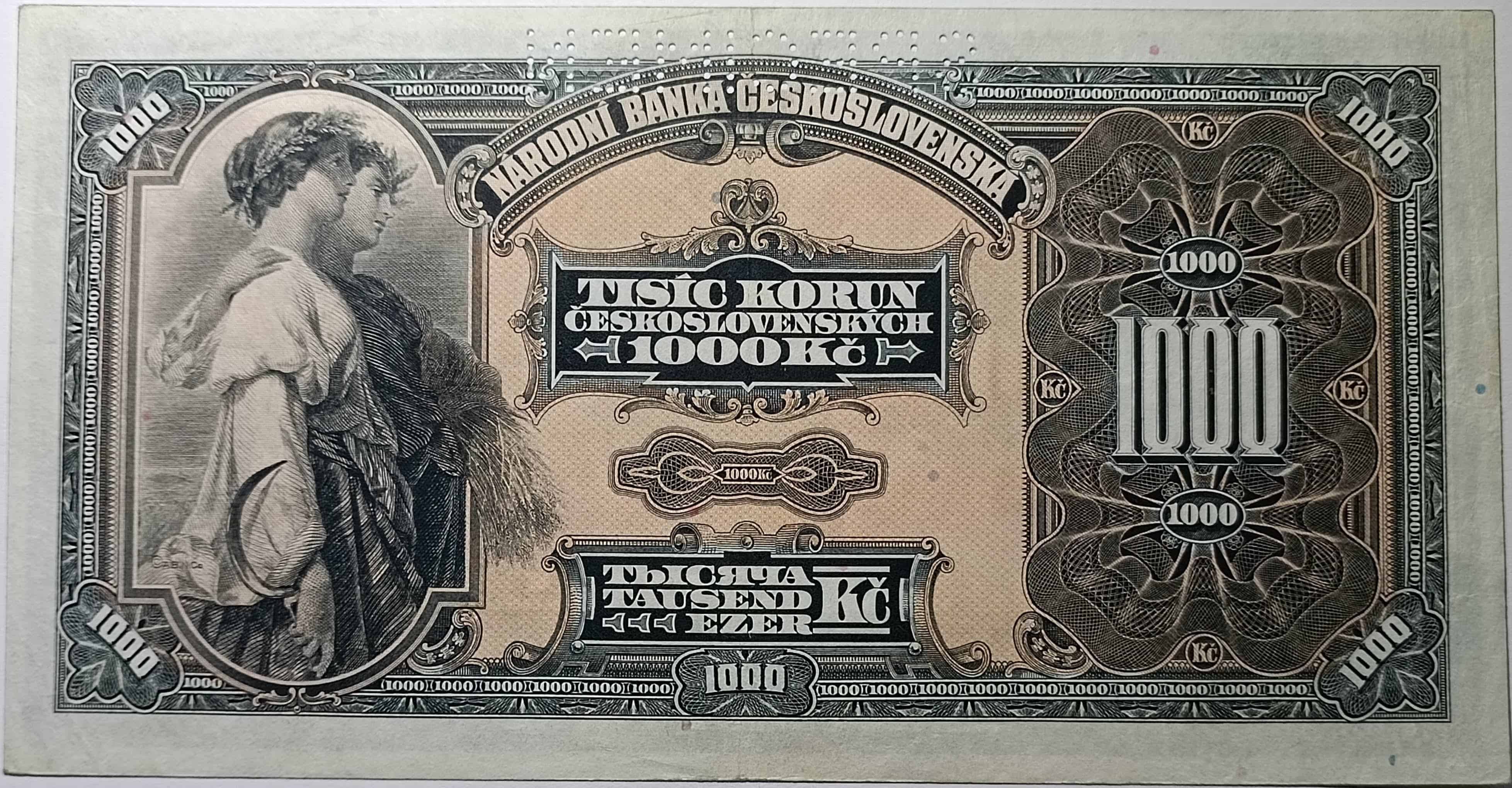 1000 Kč 1932 A