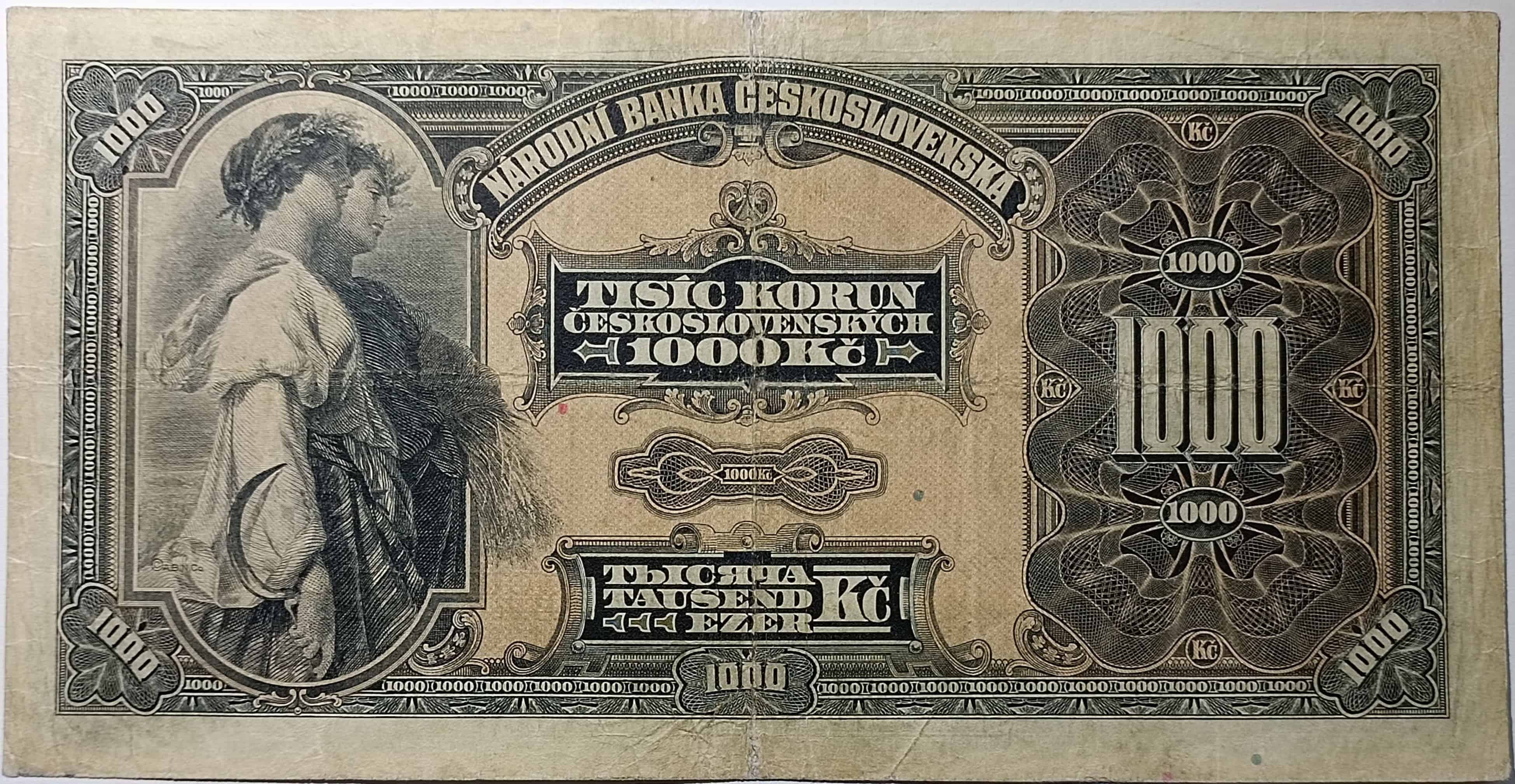 1000 Kč 1932 C