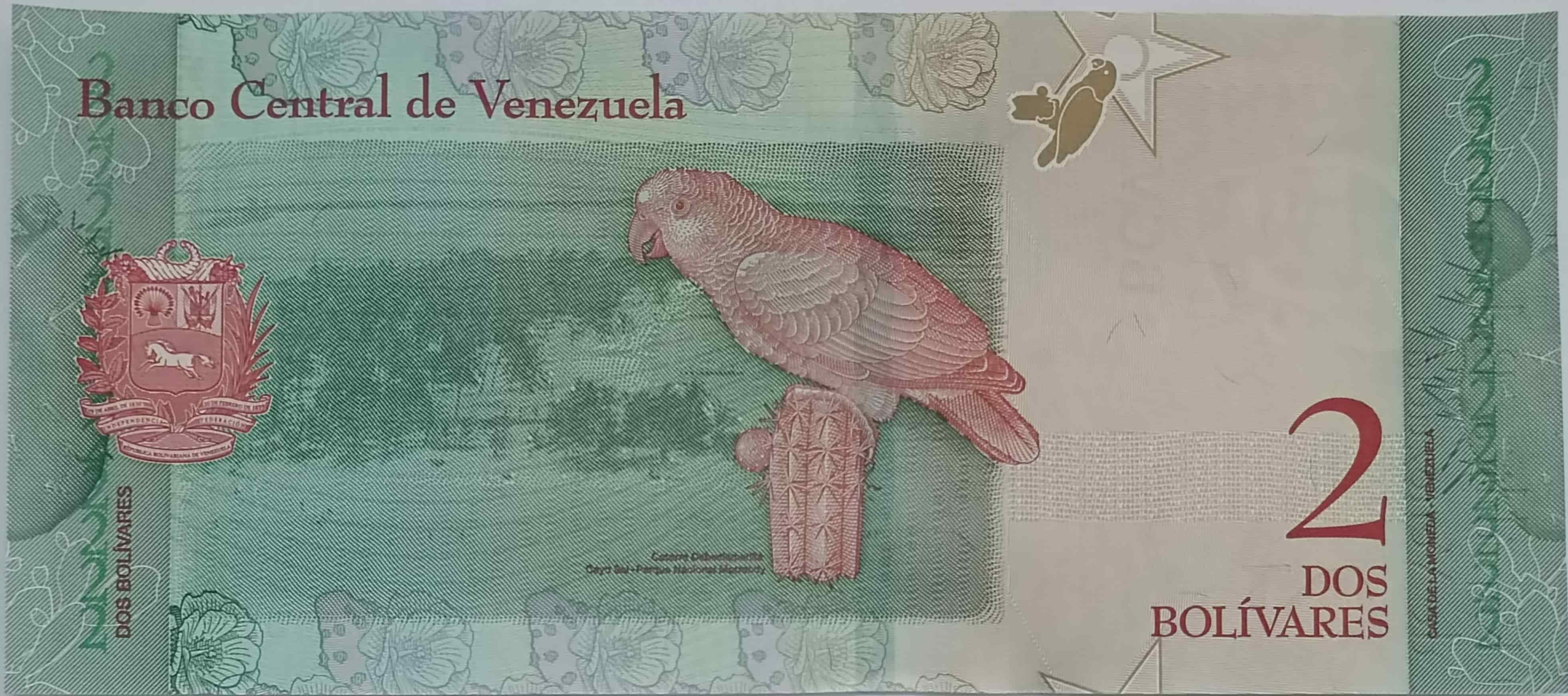 2 Bolivares 2018 Venezuela