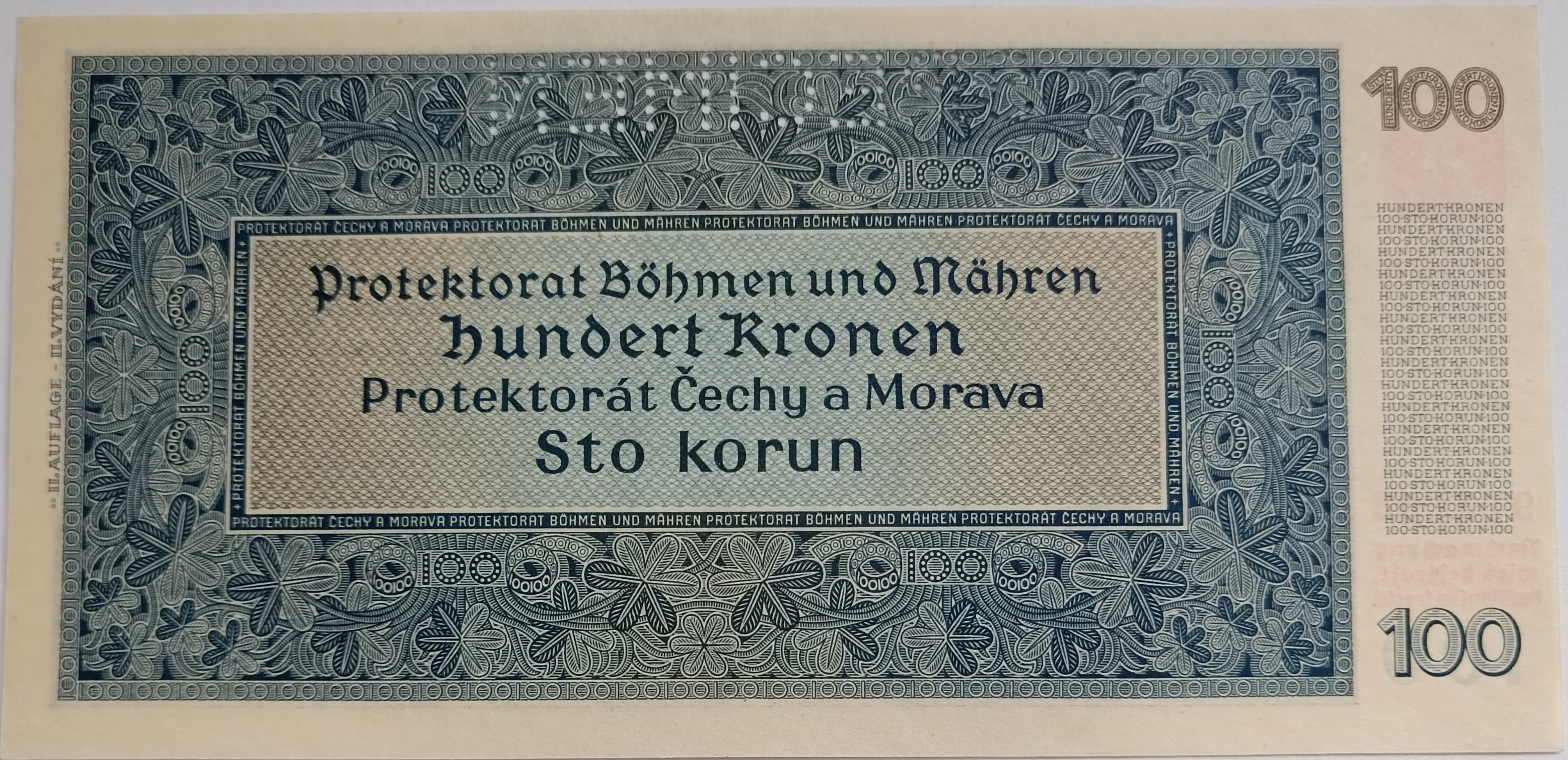 100 korún 1940  34G