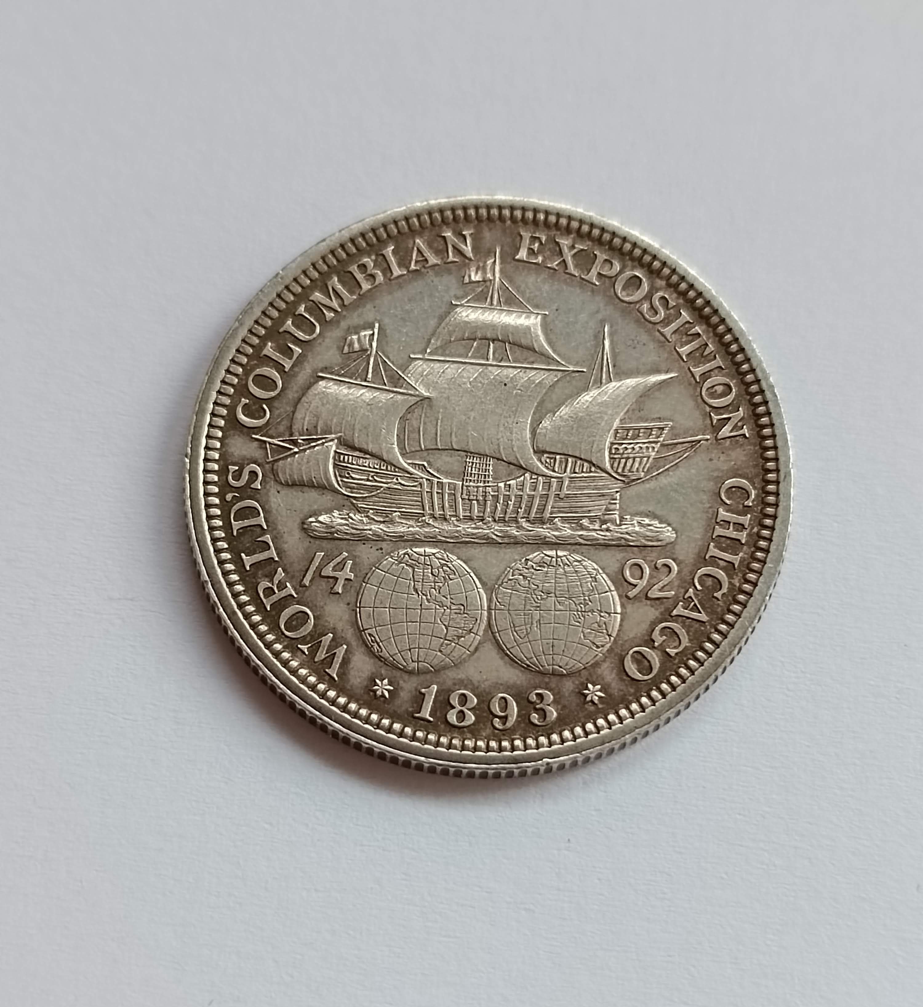1/2 dollar 1893