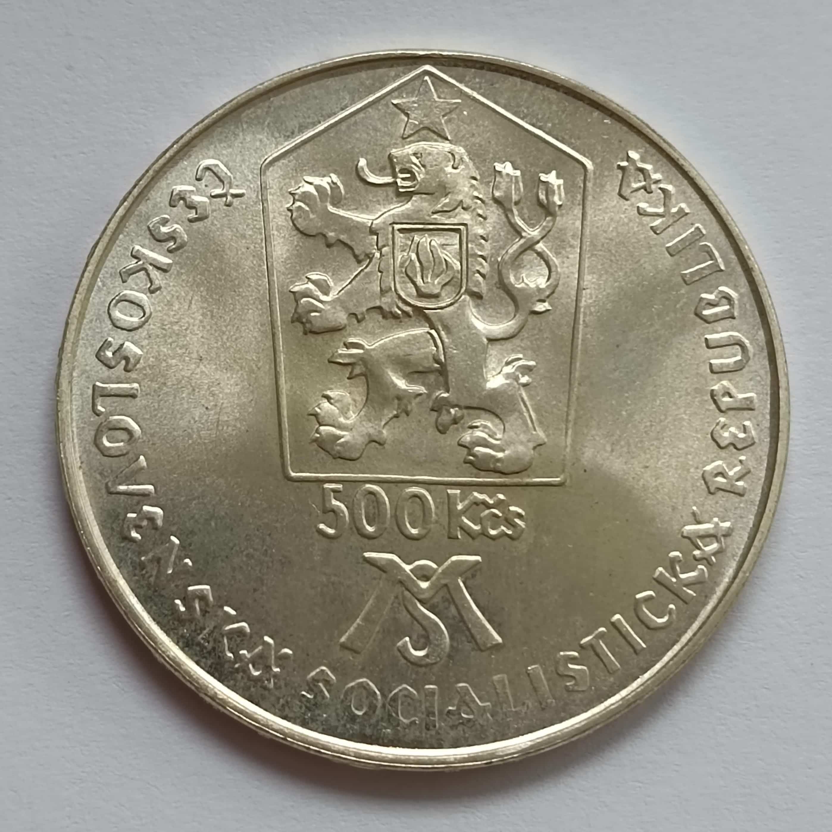 500 Kčs 1988