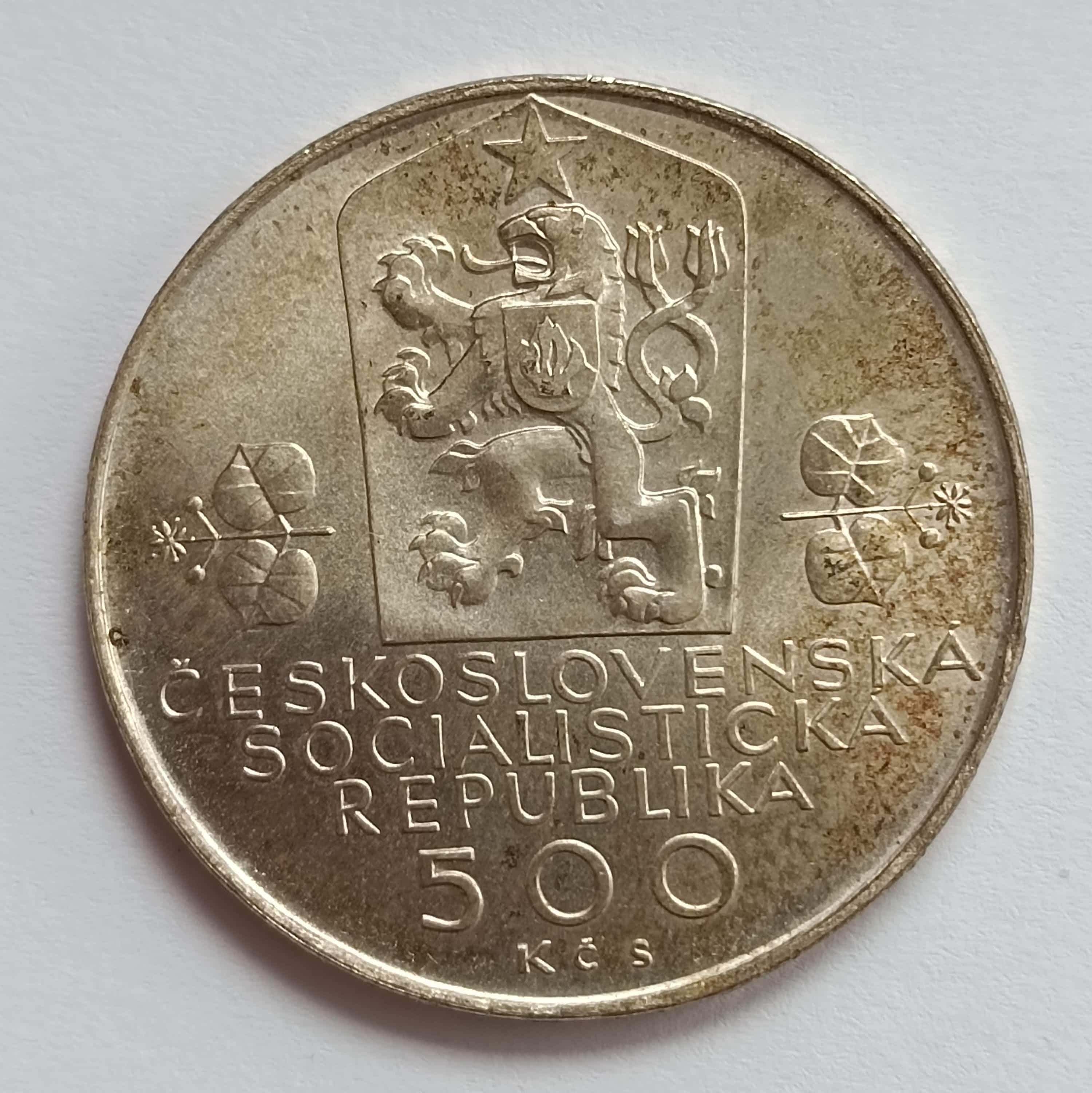 500 Kčs 1988