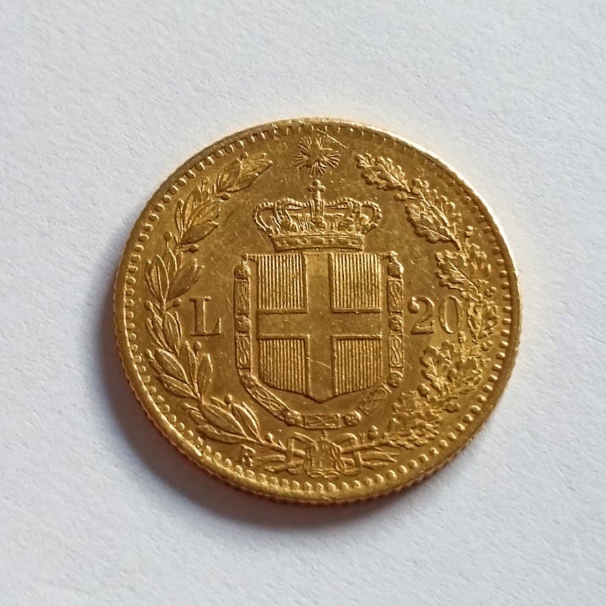 20 lira 1882