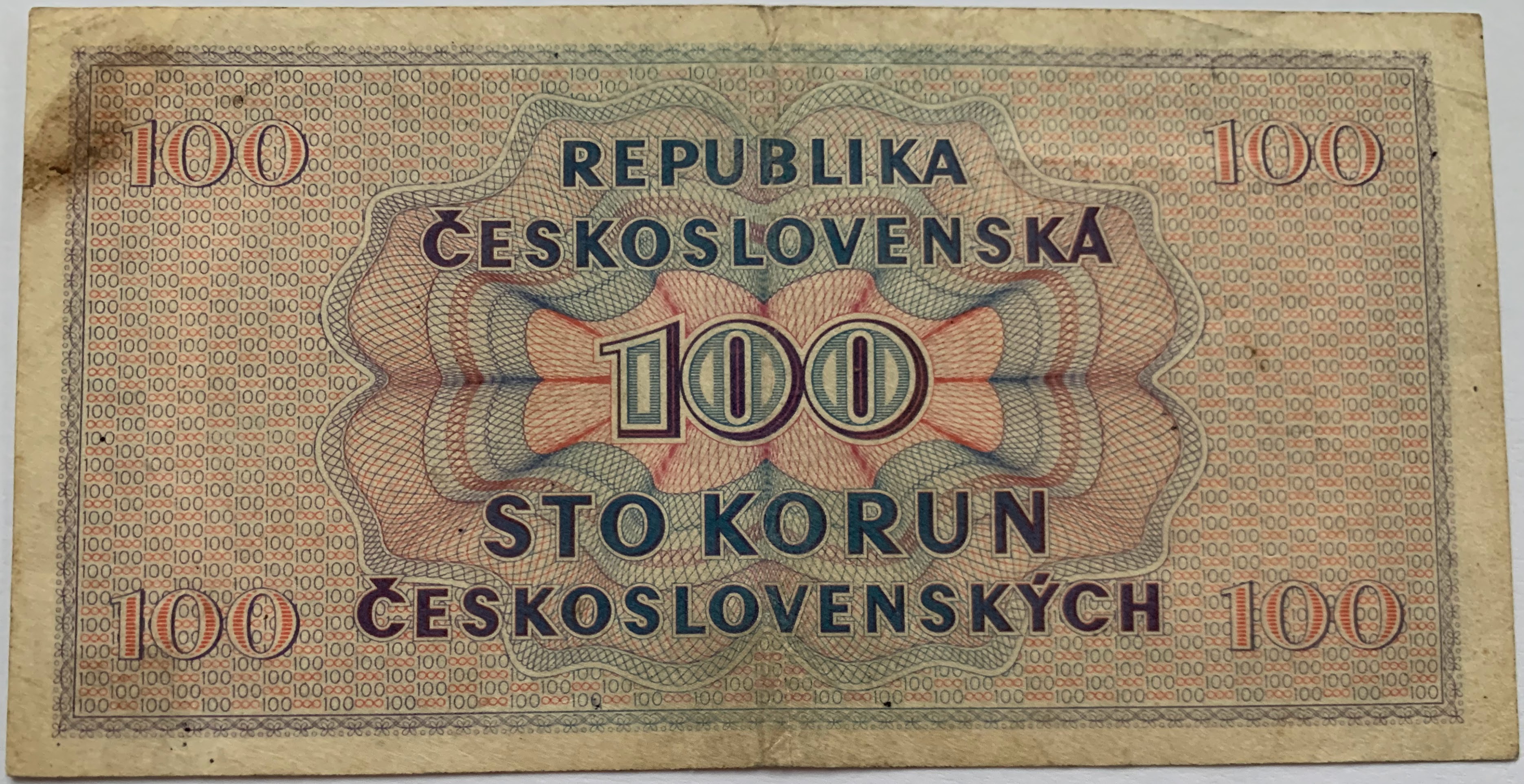 100 Kčs 1945 H14