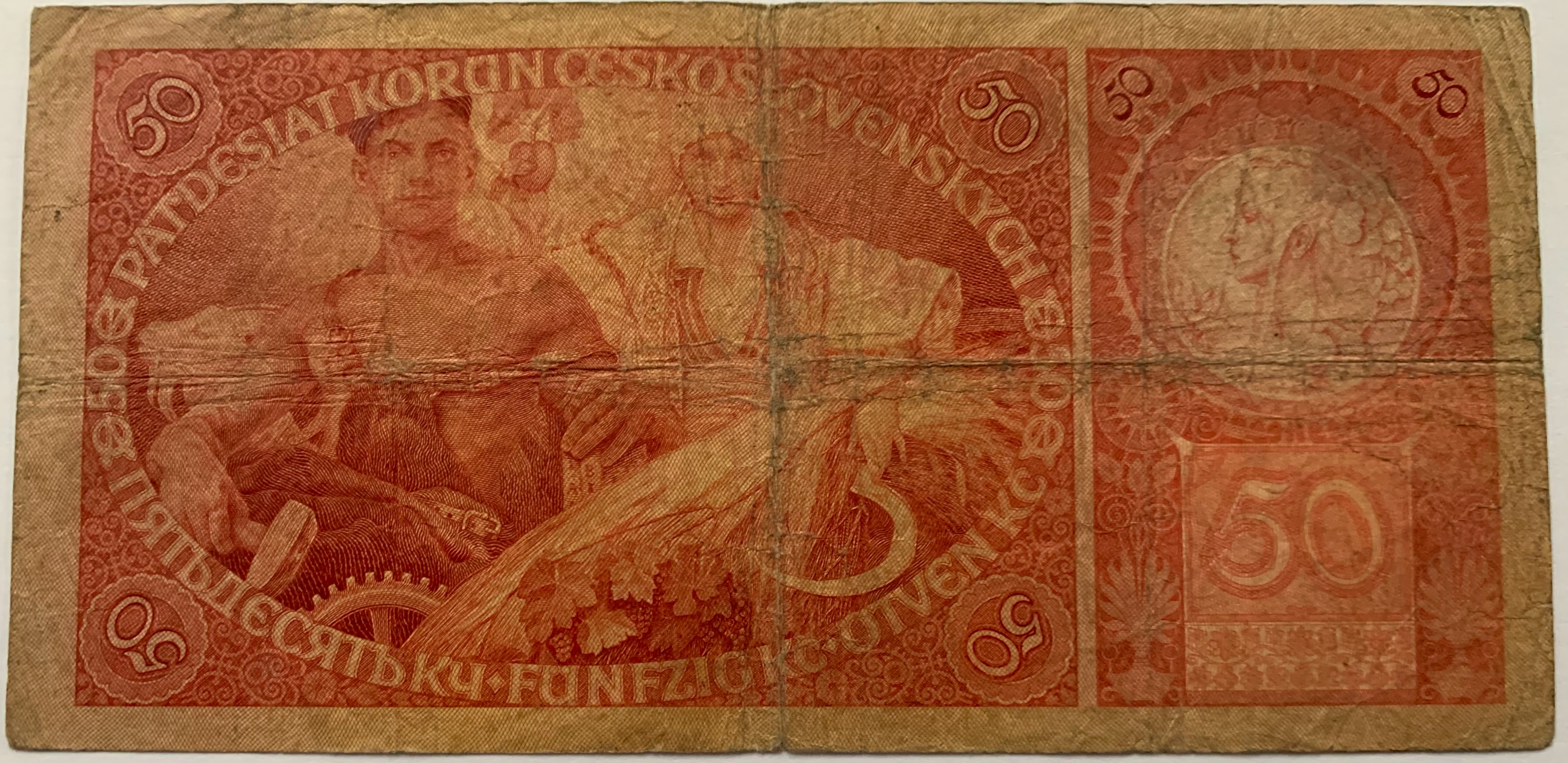 50 Kč 1929 La