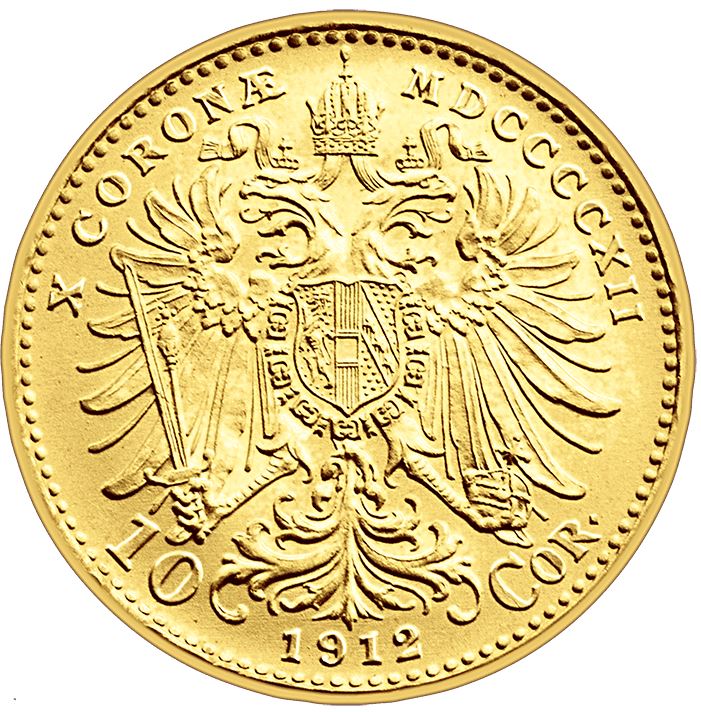 10 korún František Jozef I 1912 (novorazba)