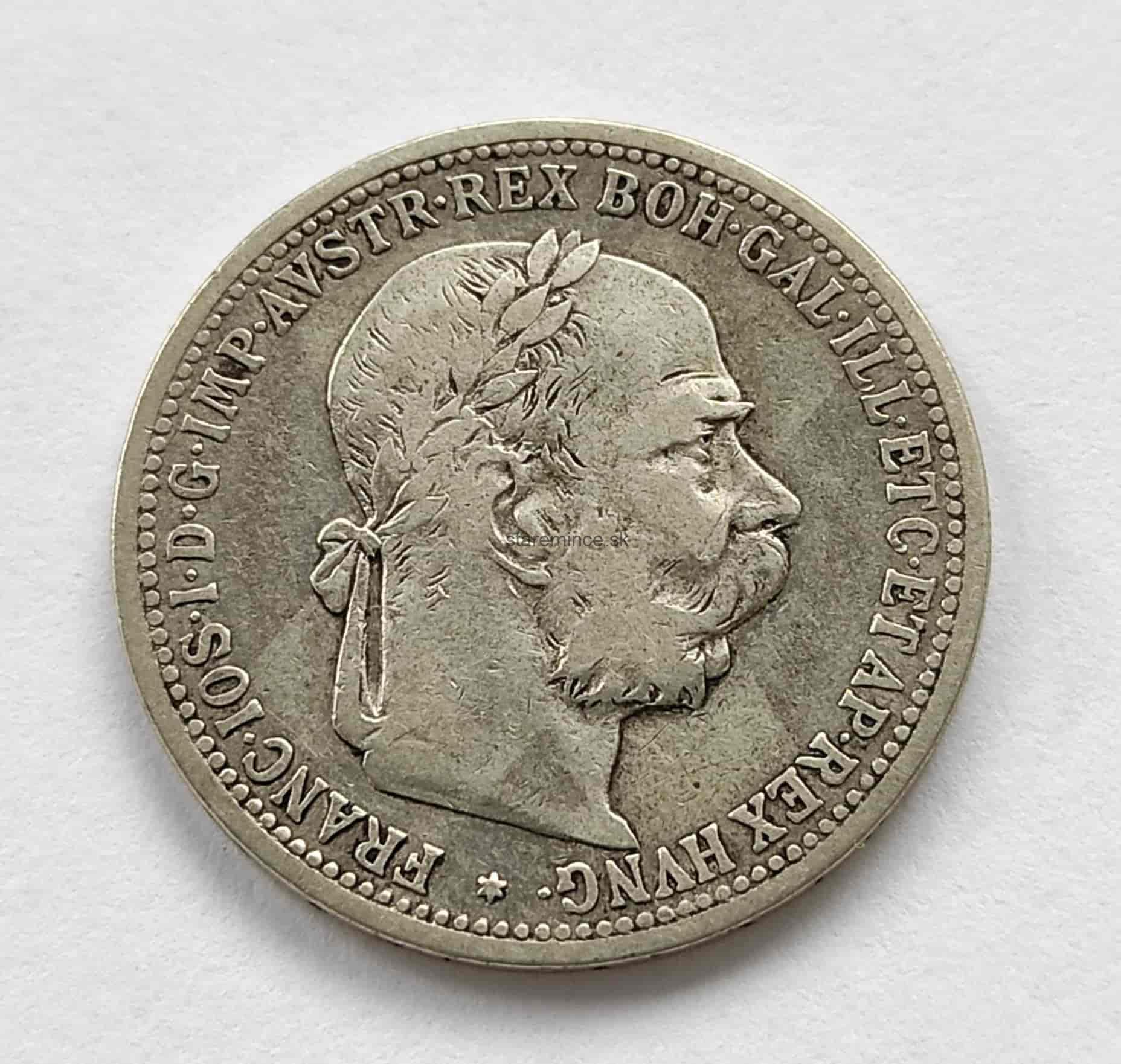 1 koruna 1896 BZ František Jozef I.