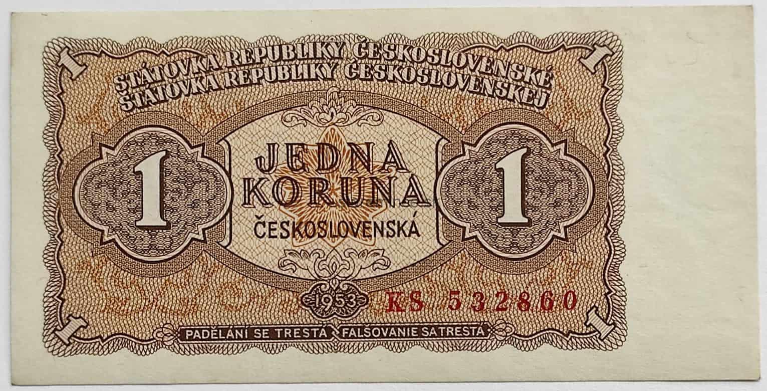 1 Kčs 1953  KS