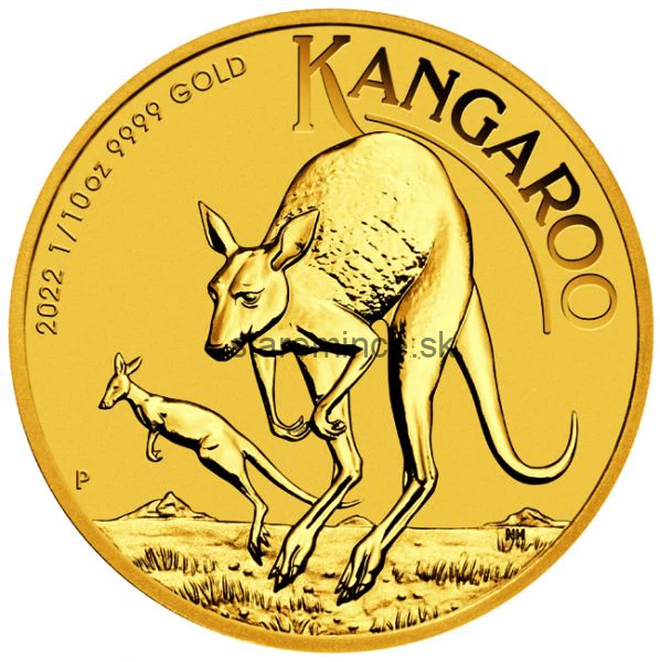 Kangaroo  1/10  Ounce Gold  2023