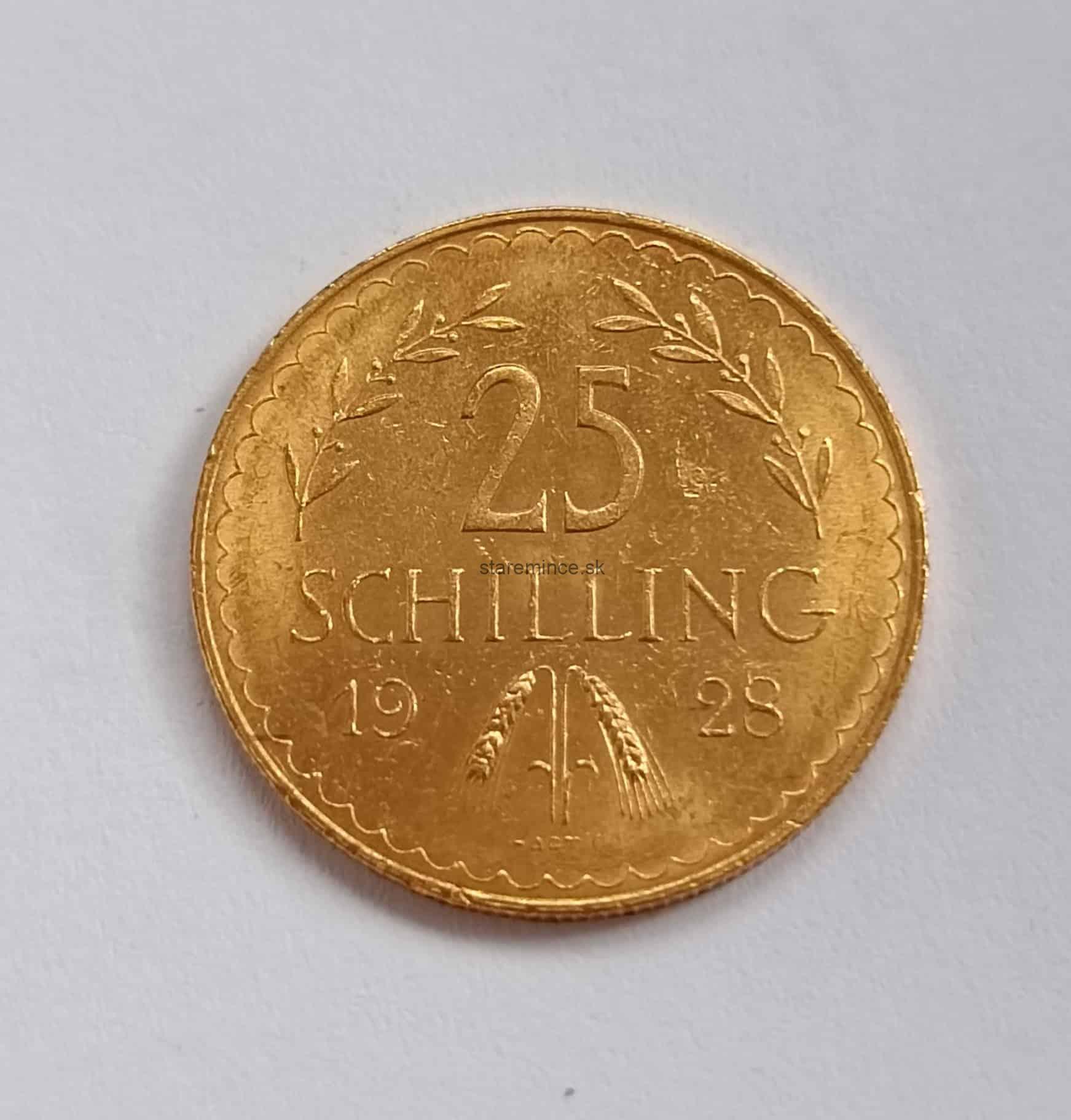 25 schilling  1928