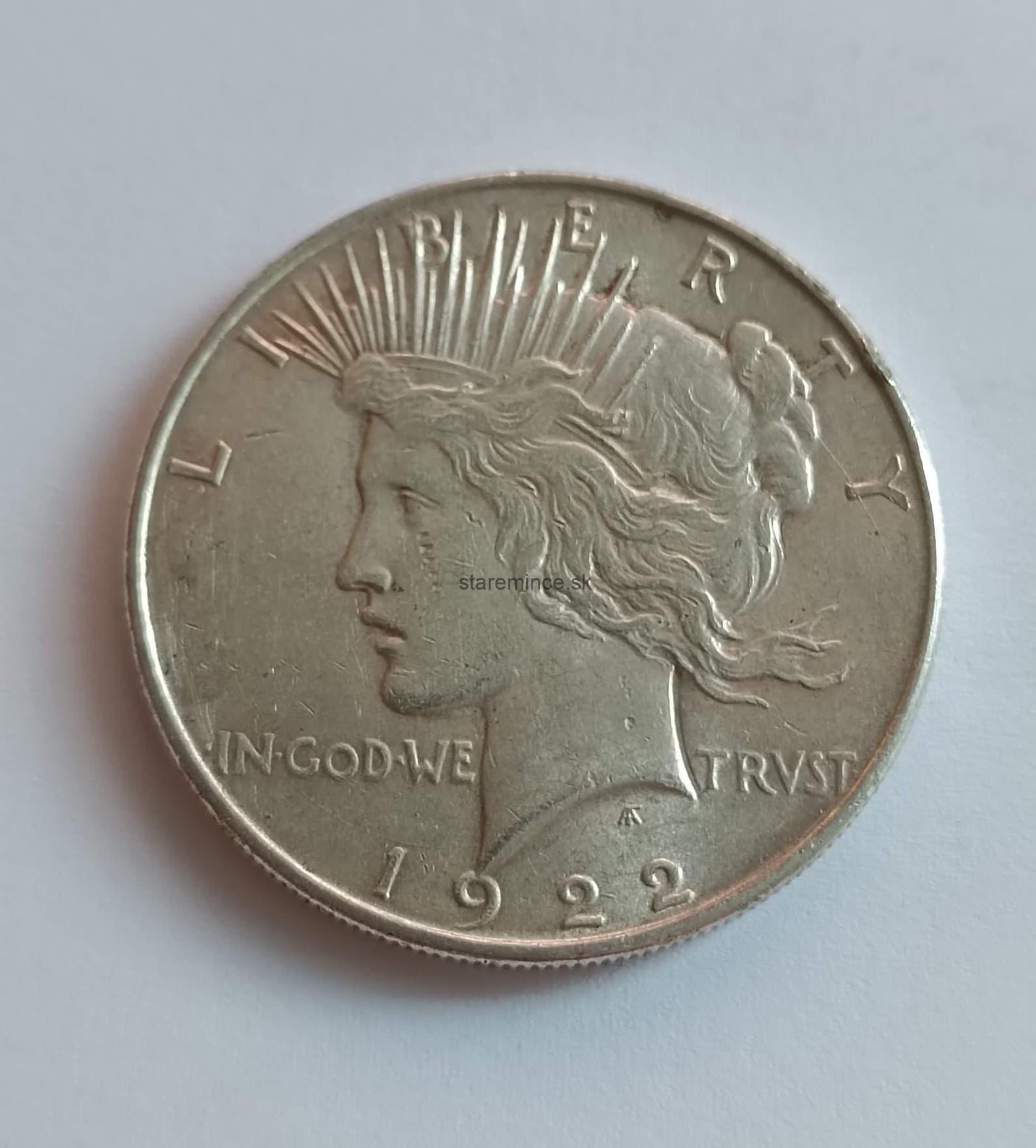 1 dollar 1922