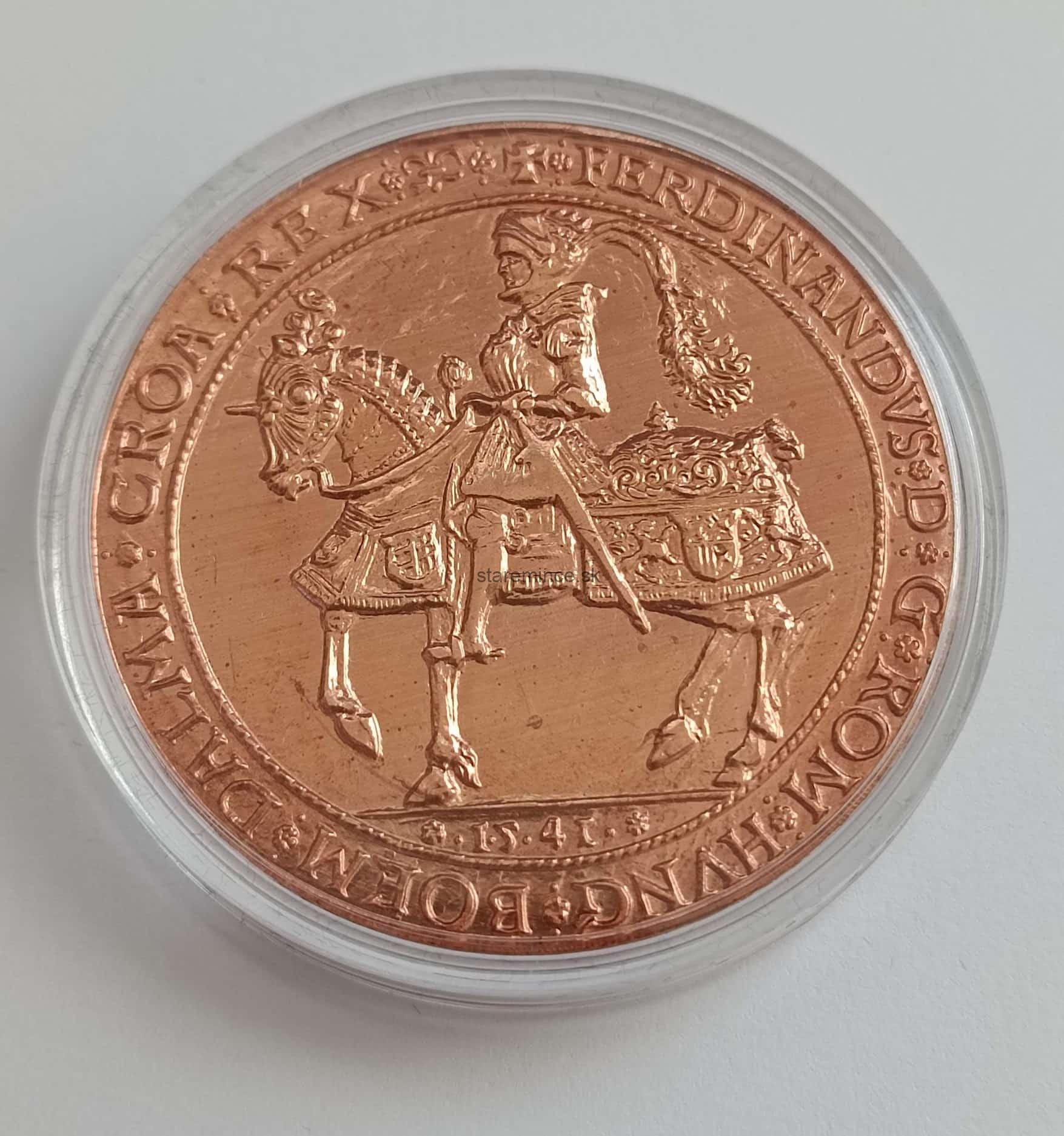 Medaila Ferdinand I. - novorazba