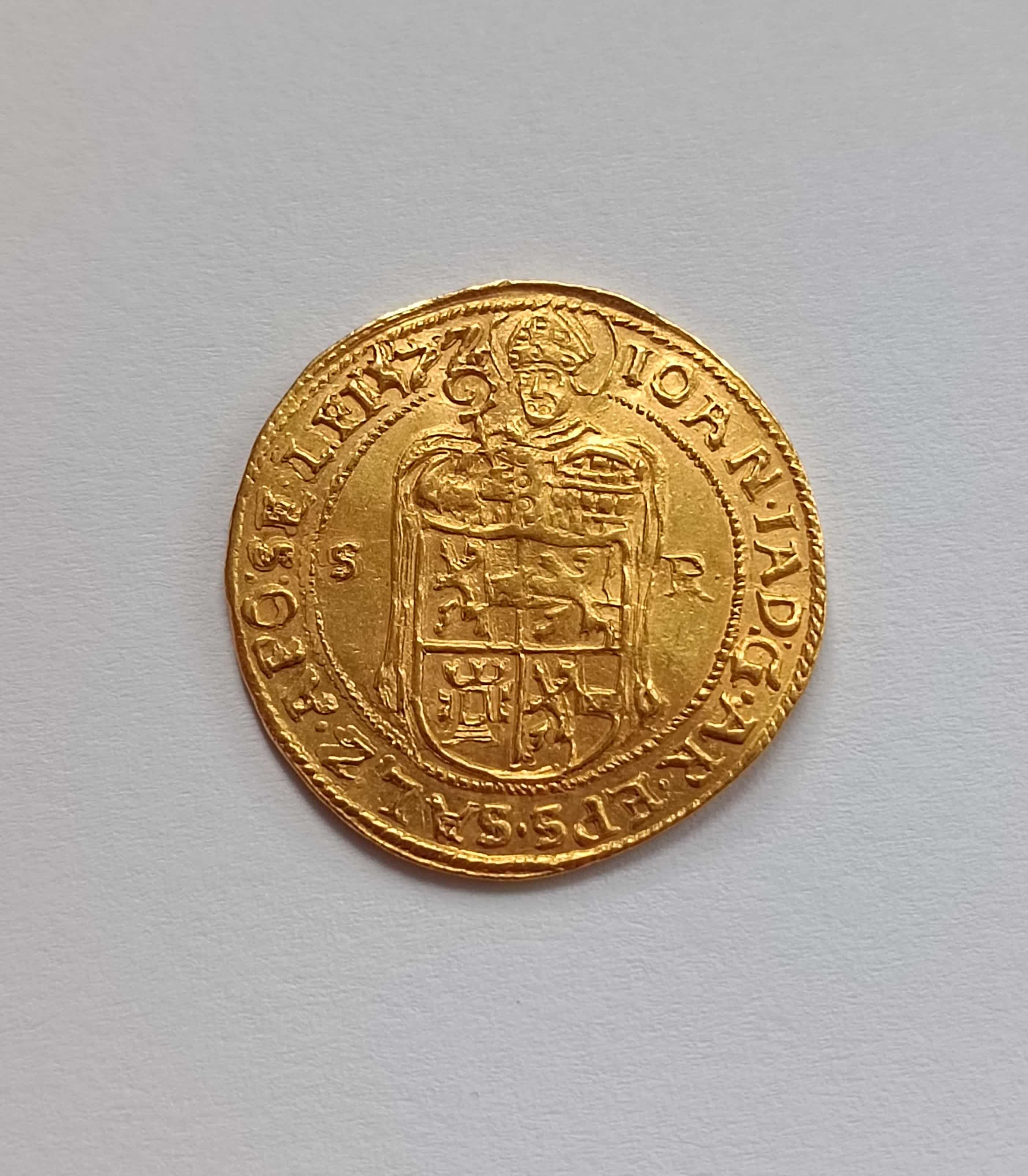 2 dukát 1572 Salzburg