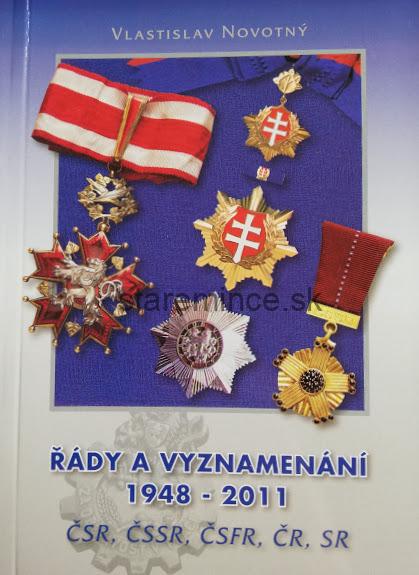 Vlastislav Novotný  Řády a vyznamenání 1948-2011