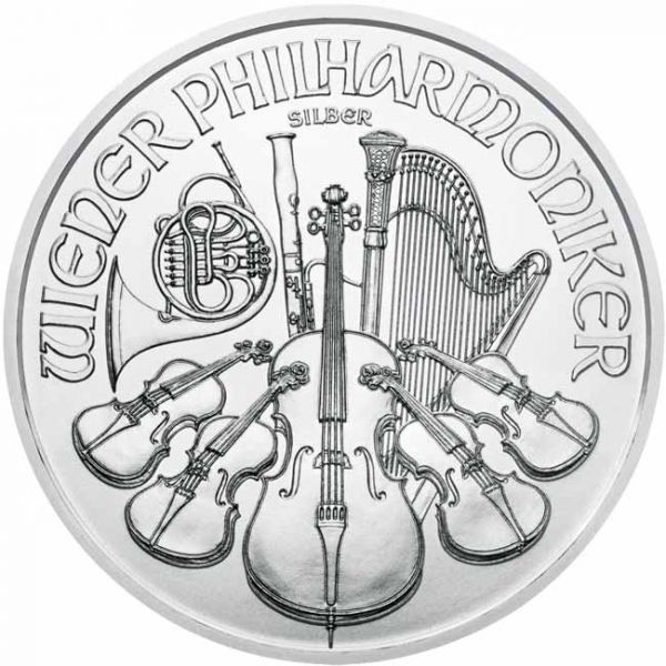 Austria Philharmonic 1 Ounce Silver 2021
