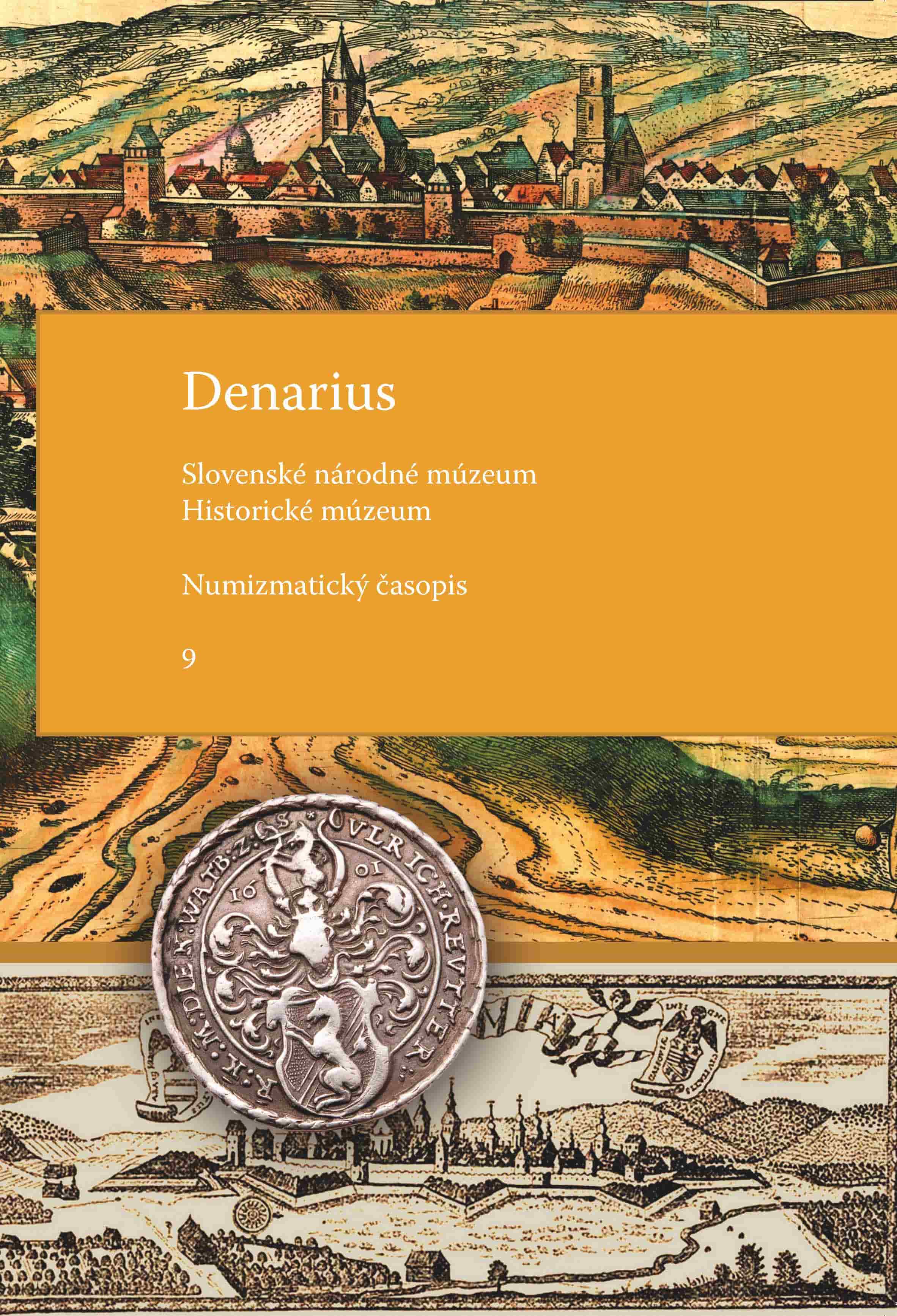 Denarius Numizmatický časopis  9. číslo