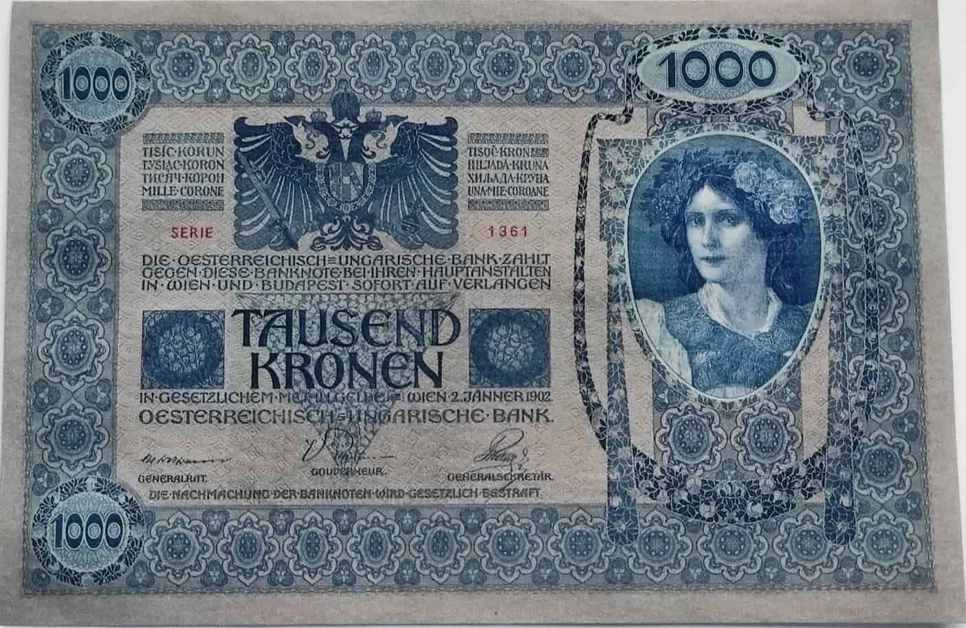 1000 Kronen 1902 
