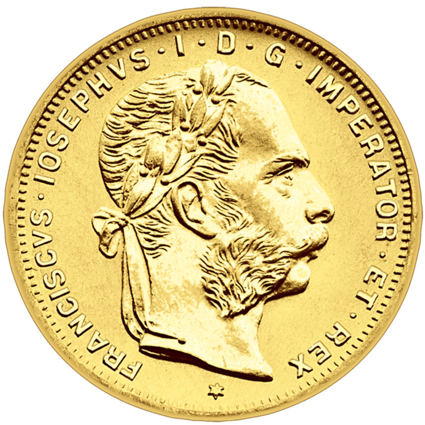 8 zlatník František Jozef I 1892 (novorazba)