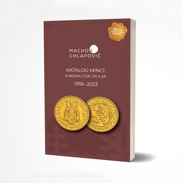 Katalóg mincí a medailí ČSR, ČR, SR 2023