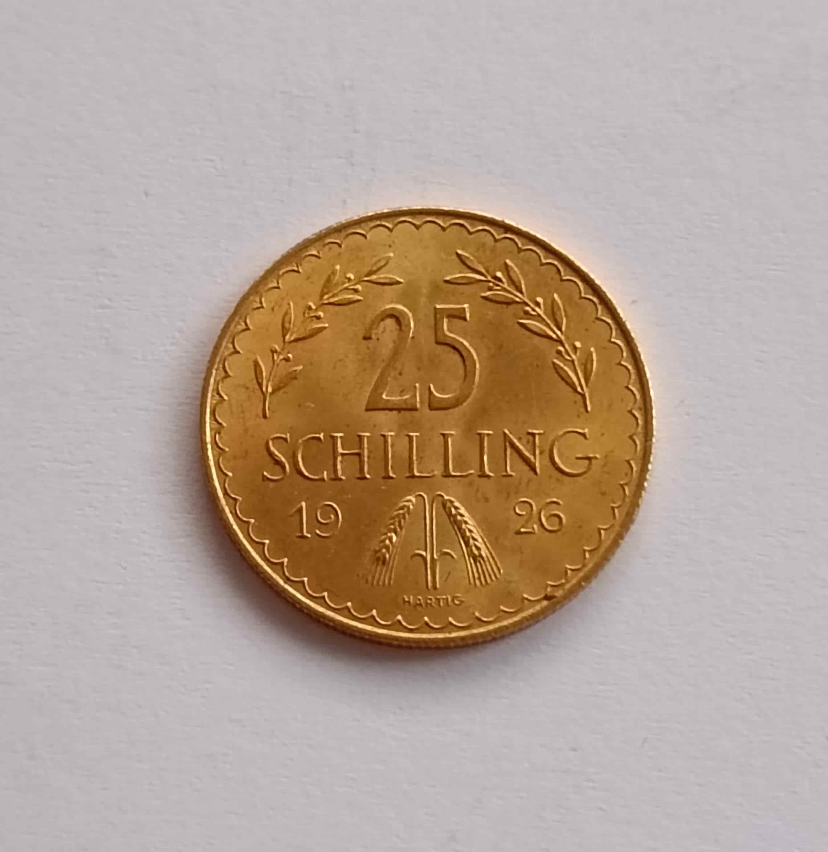 25 schilling  1926