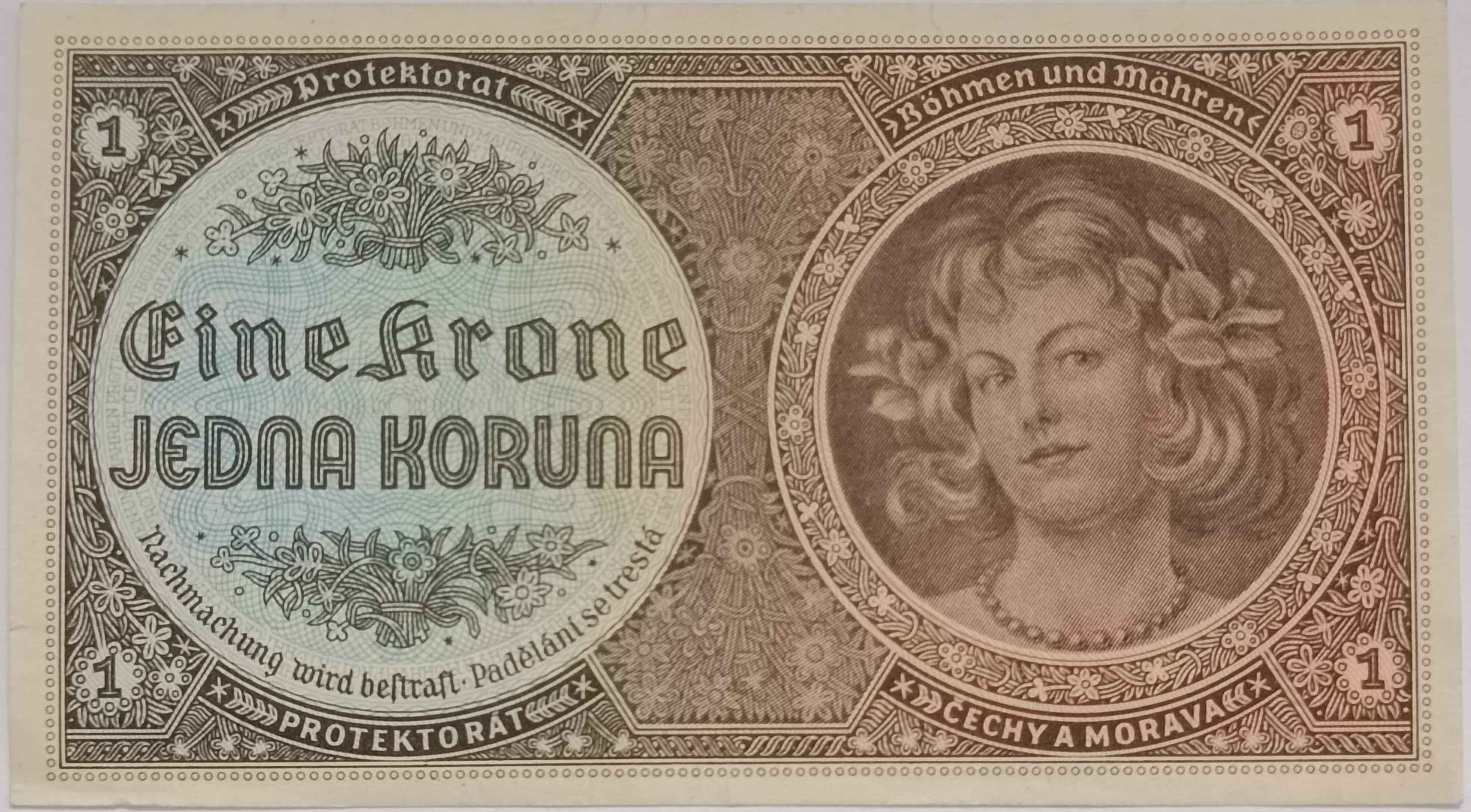 1 koruna 1940 C026