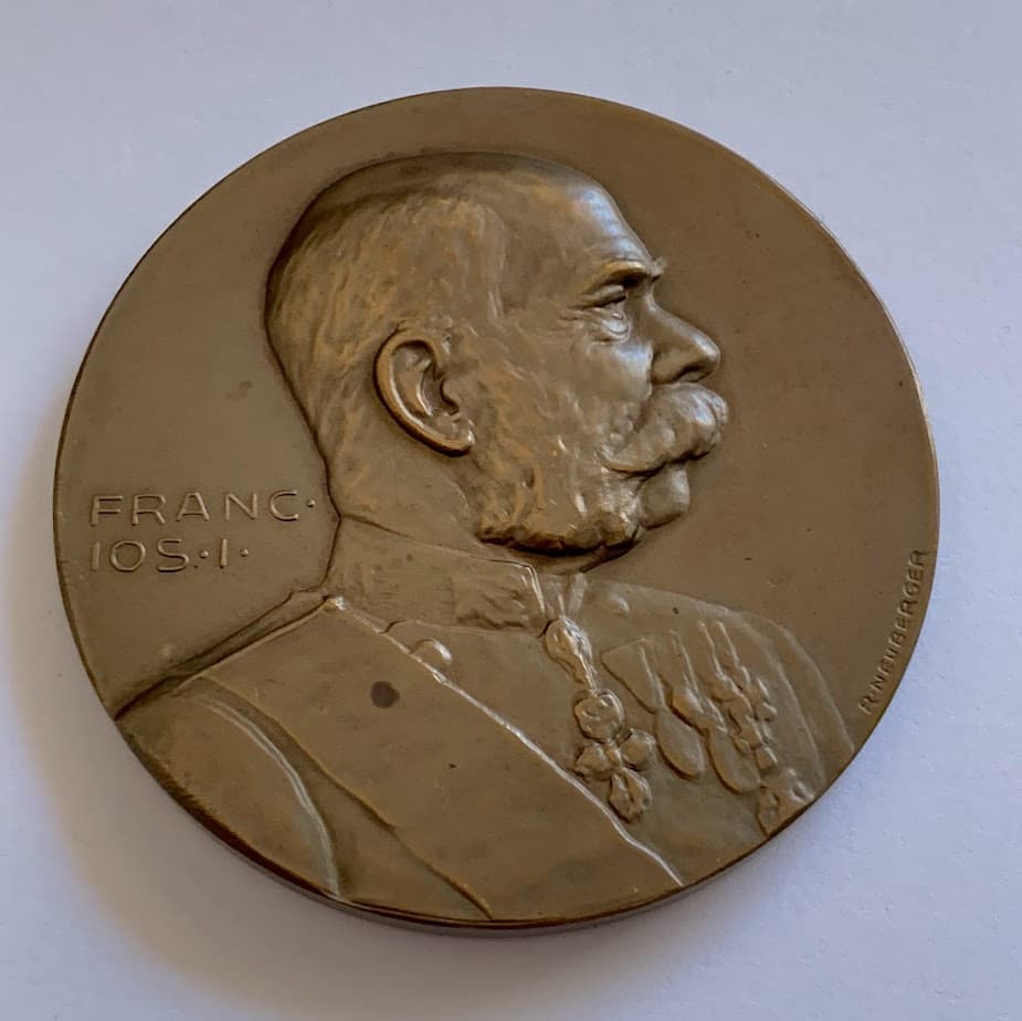 Medaila František Jozef I. 1914