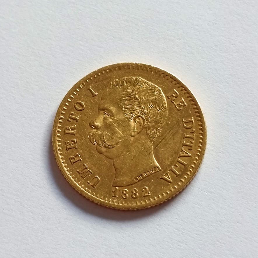 20 lira 1882