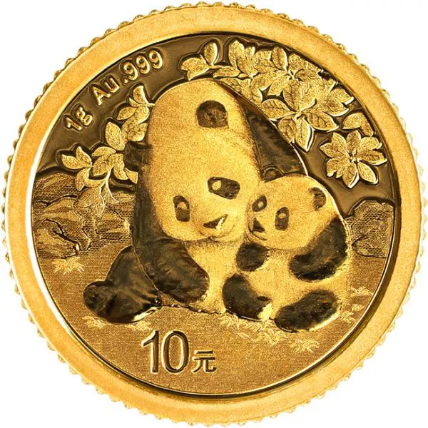 Panda 1g Gold 2024