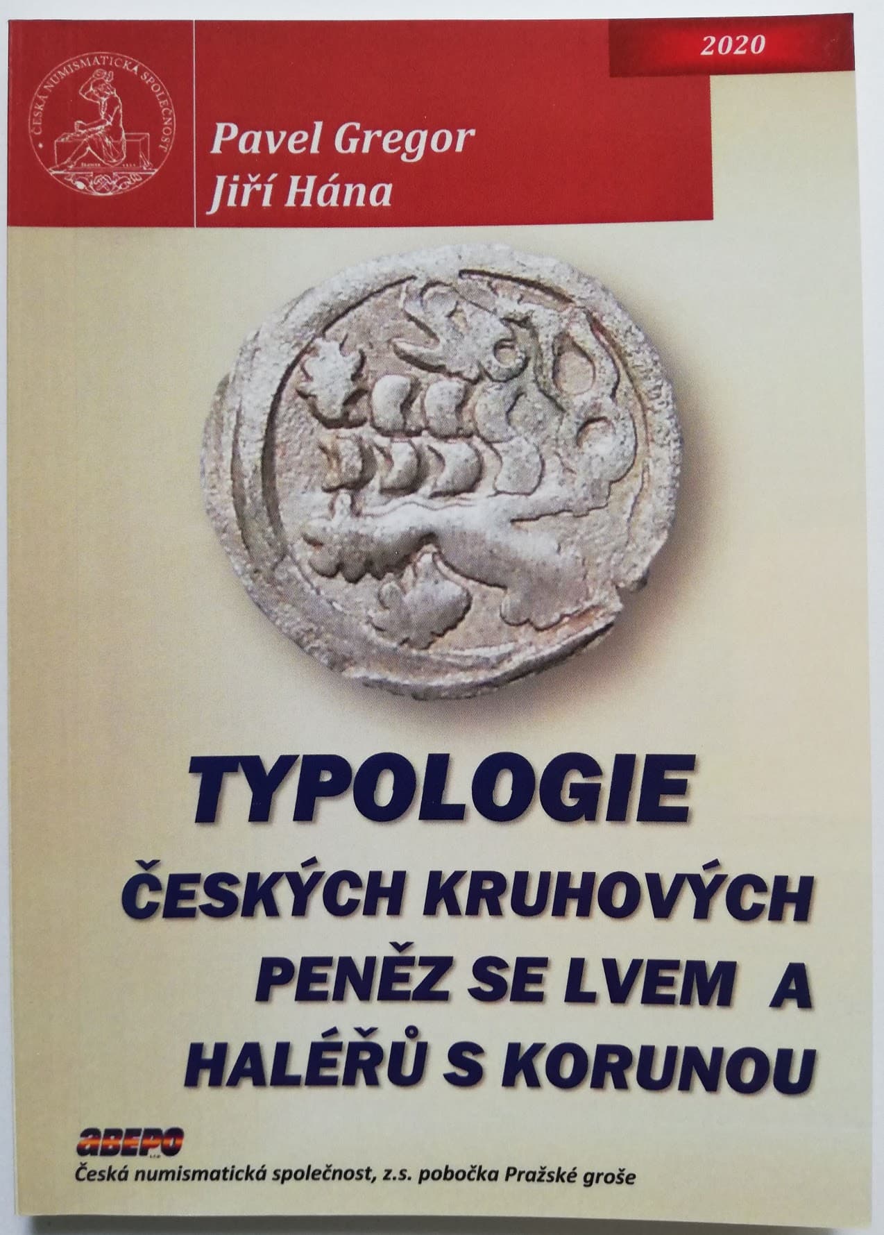 Typologie českých kruhových peněz se lvem a haléřů s korunou