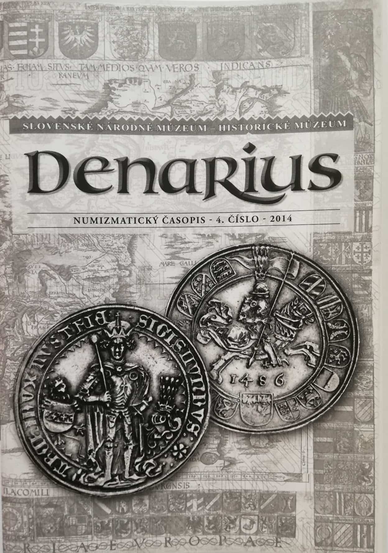 Denarius Numizmatický časopis  4. číslo
