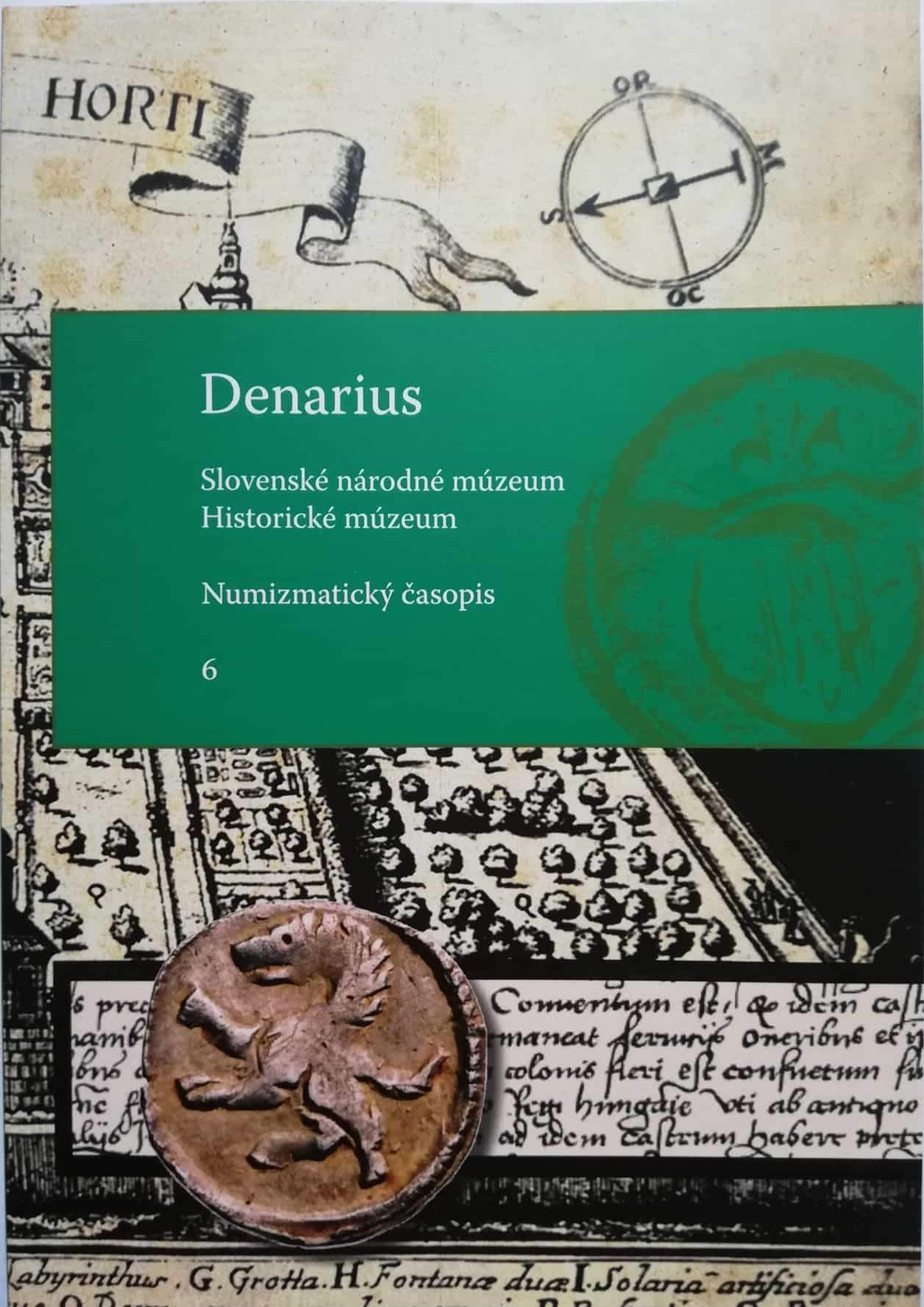 Denarius Numizmatický časopis  6. číslo