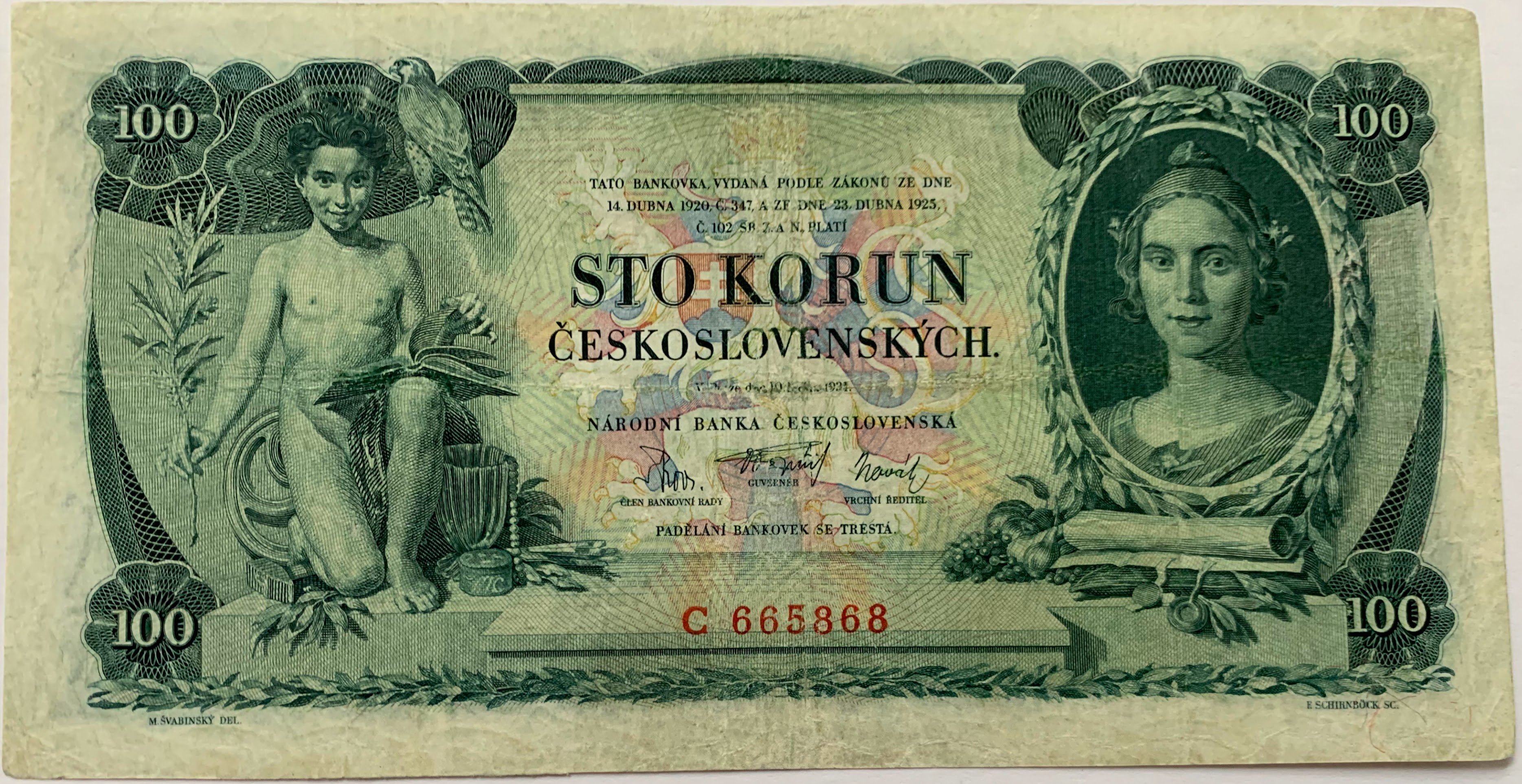 100 Kč 1931 C
